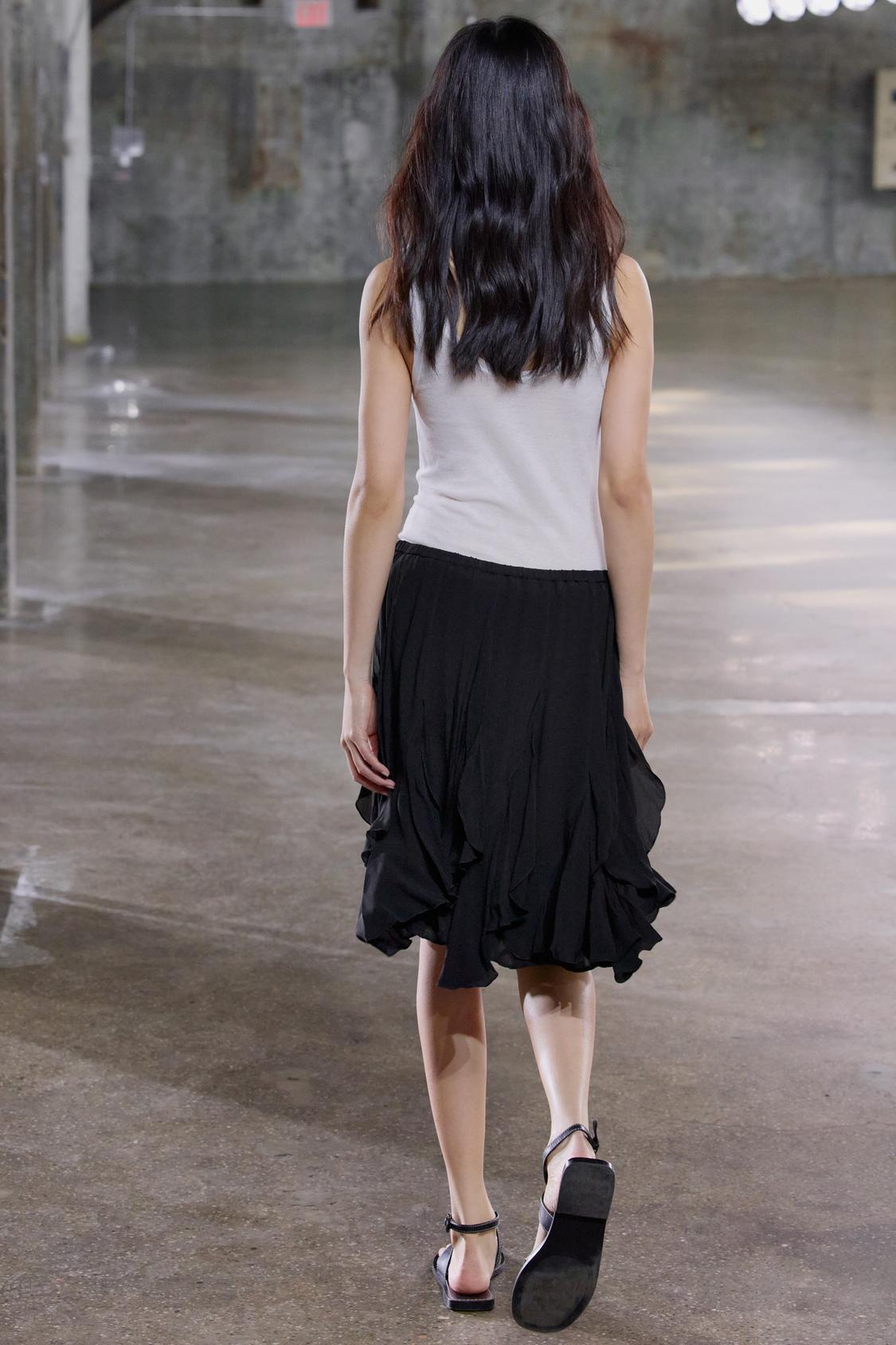 ZW COLLECTION RUFFLED SKIRT