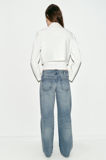 VESTE COURTE À POCHES - Écru de Zara - Image 5