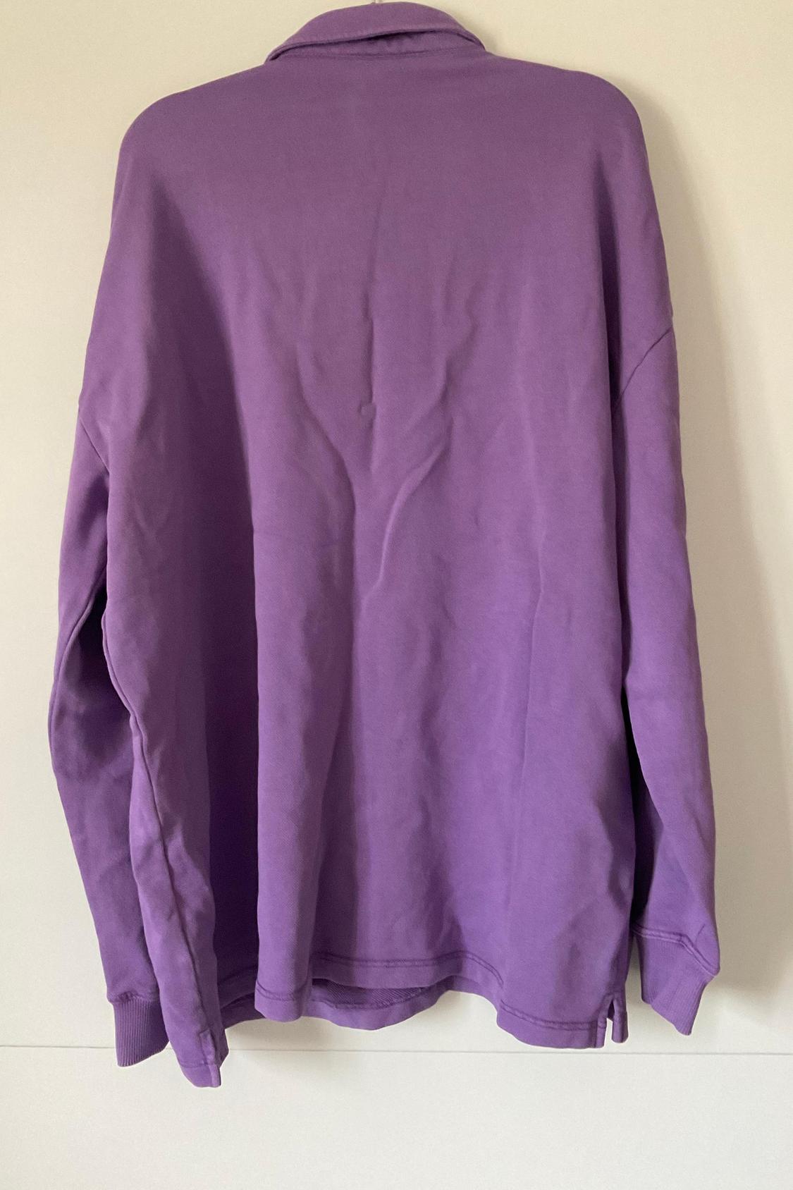 OVERSIZED POLO SWEATSHIRT - Image 5