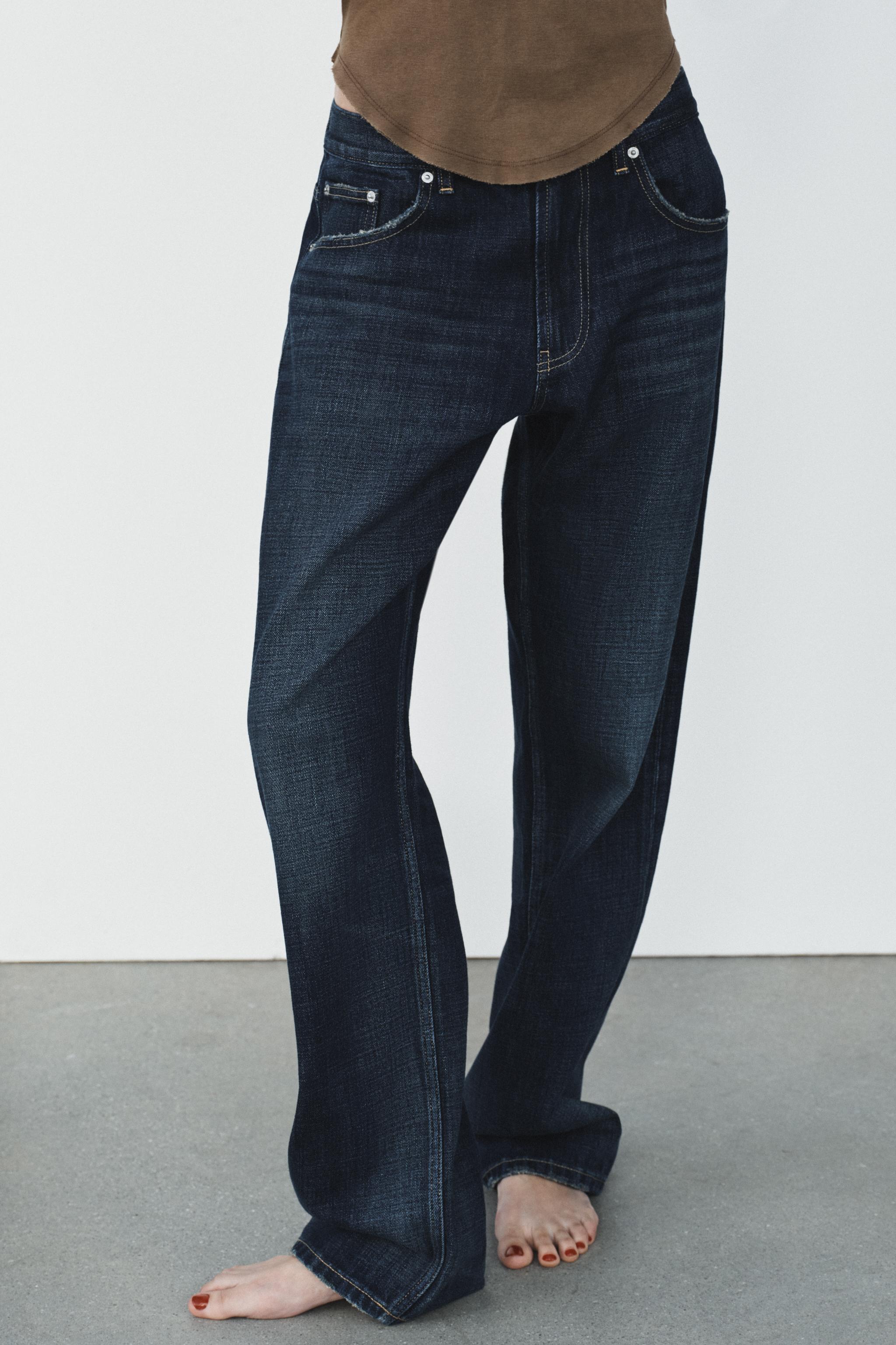 JEANS TRF BAGGY TAPERED TAILLE BASSE