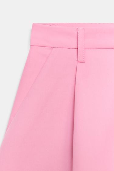 ZW COLLECTION DARTED SHORTS - Pink by Zara - Image 8