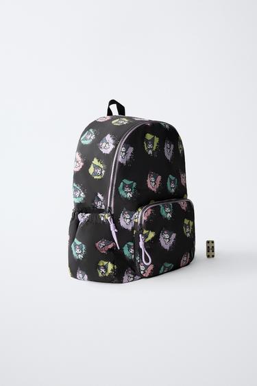 SAC À DOS SCOLAIRE KUROMI © SANRIO - Noir de Zara - Image 5