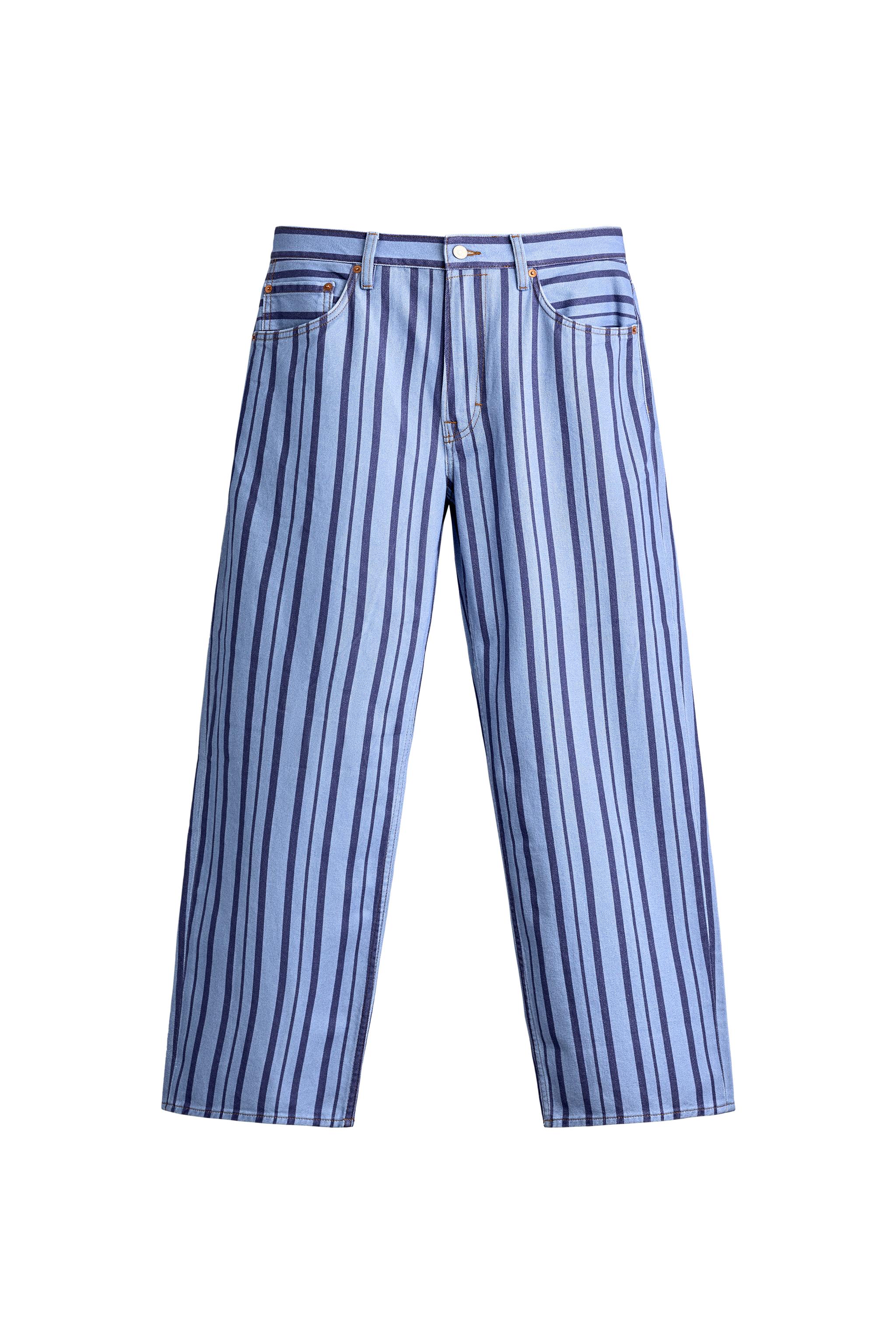 PANTALÓN STRAIGHT FIT RAYAS