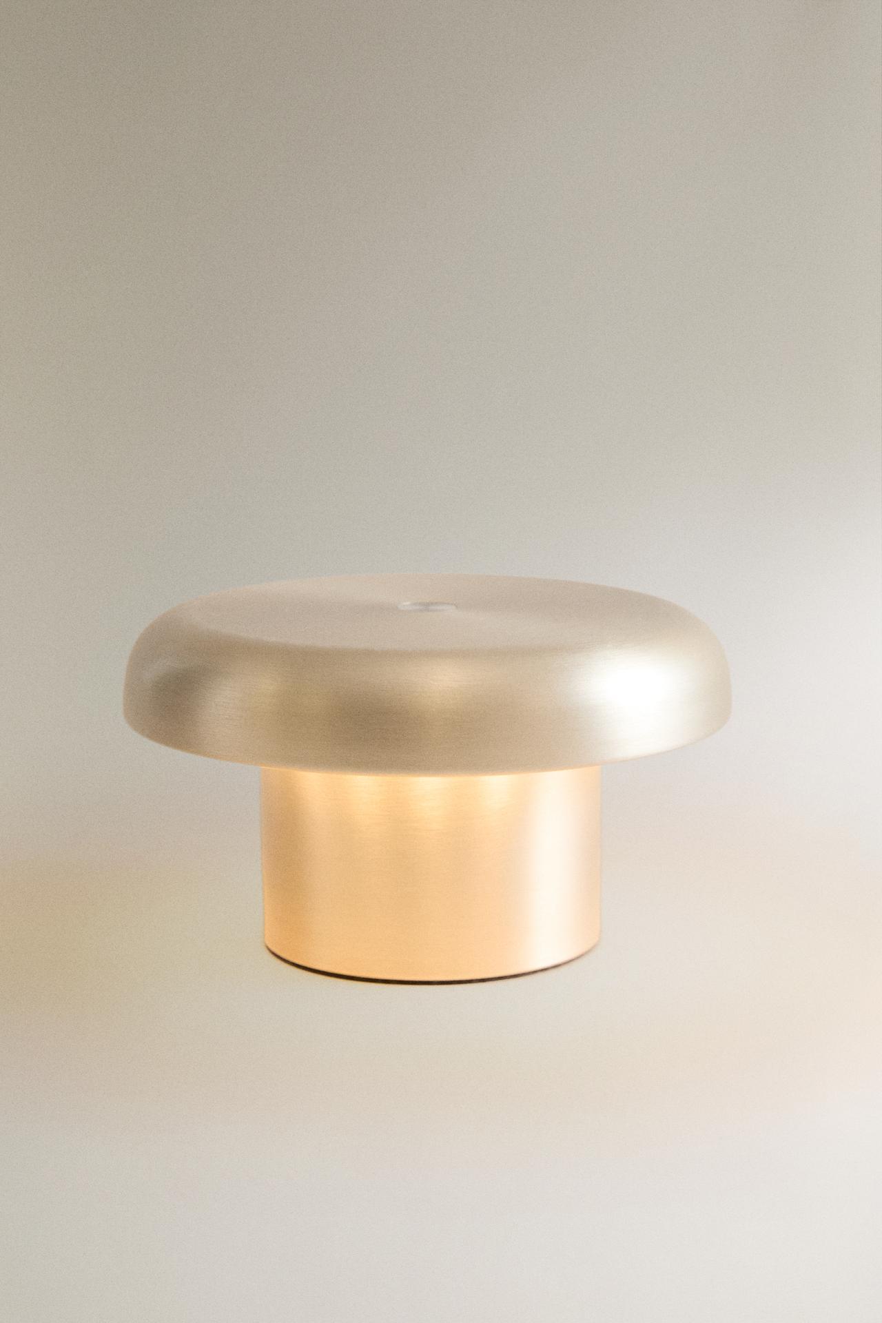 CORDLESS LAMP — Silver