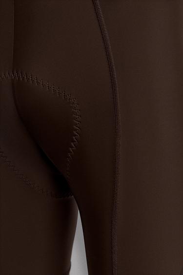 CYCLING SHORTS - Brown by Zara - Image 9