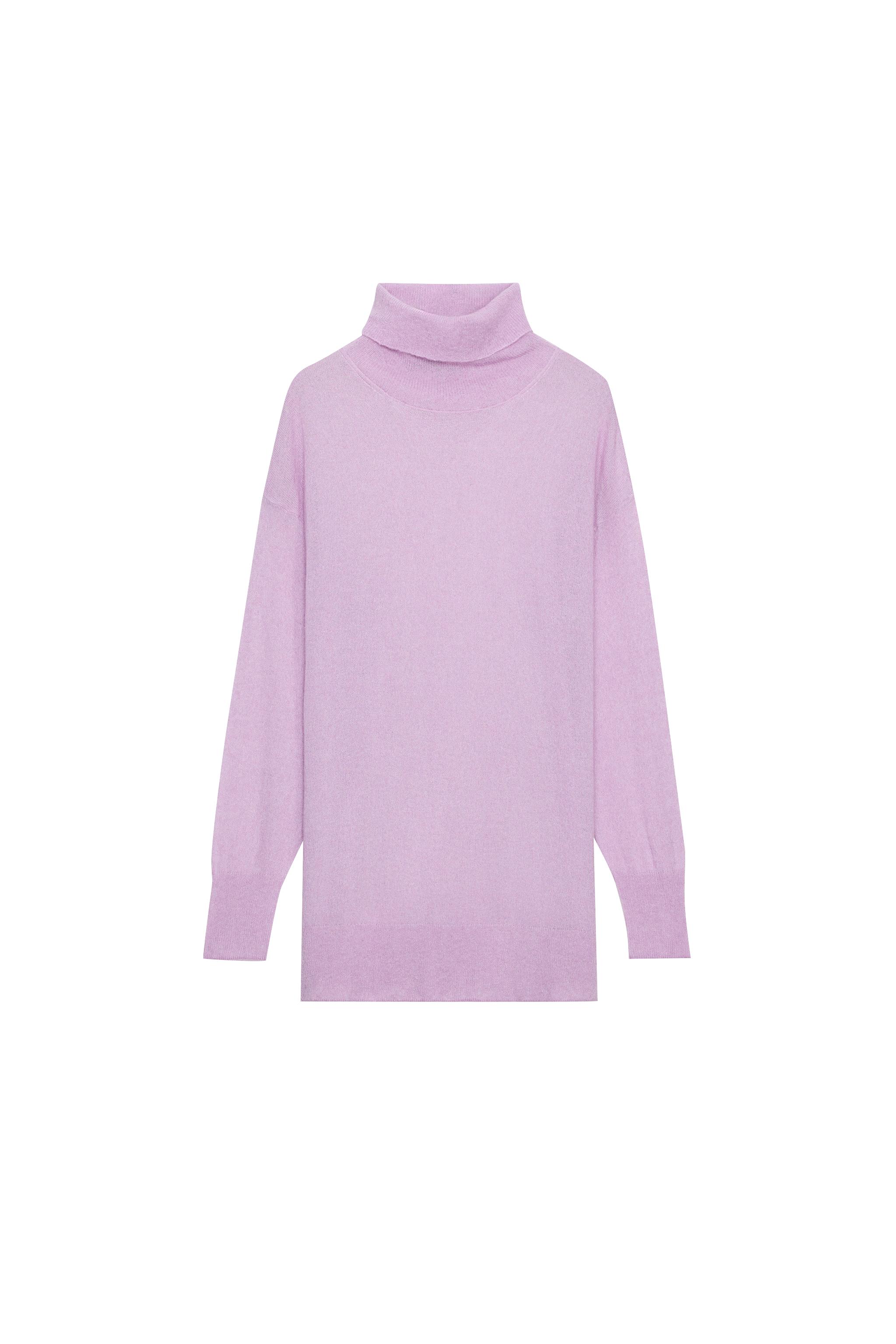 WOOL BLEND HIGH NECK JUMPER