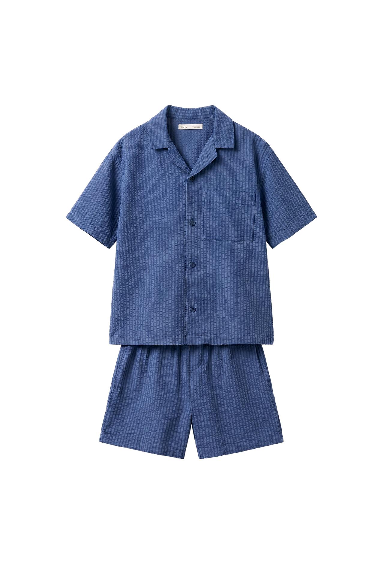Пижамный комплект из модала и пике для 6-14 лет