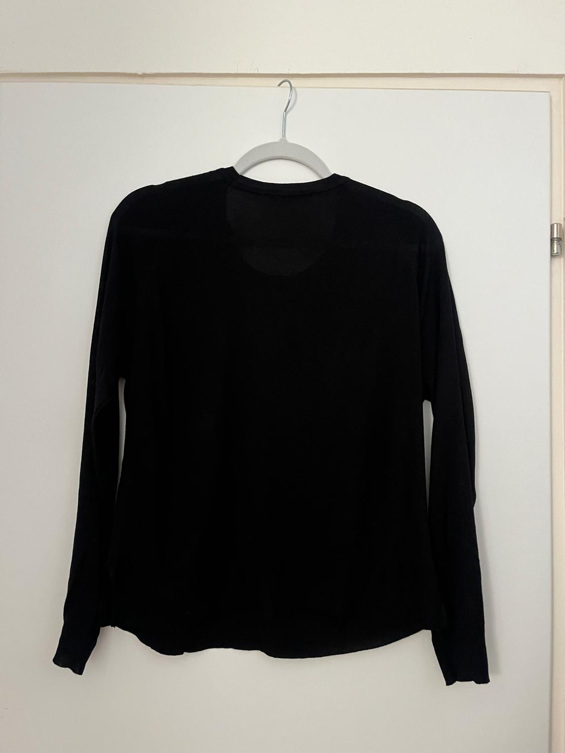 PLAIN FINE KNIT SWEATER - Image 2