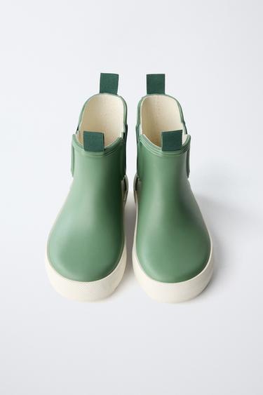 STRETCH WELLIES - Khaki Green by Zara - Image 3
