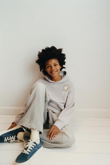 NIRVANA ® HOODIE - Pearl grey by Zara