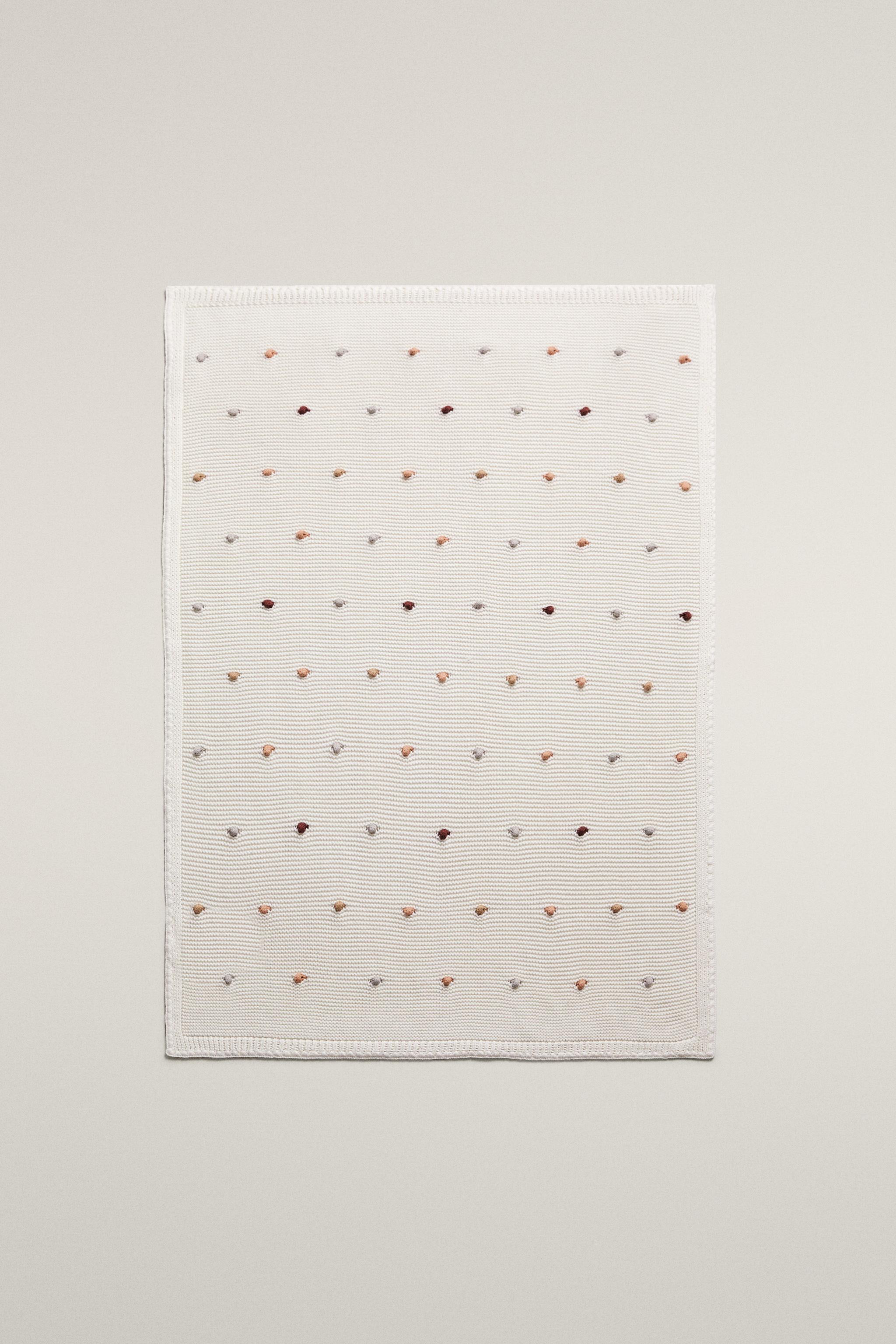 COUVERTURE BÉBÉ TRICOT