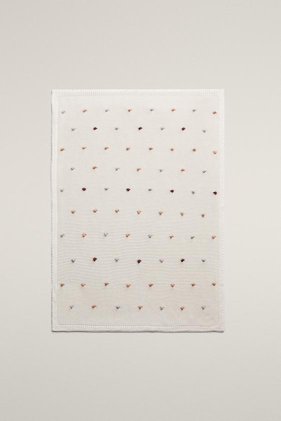 COUVERTURE BÉBÉ TRICOT - Multicolore de Zara - Image 0