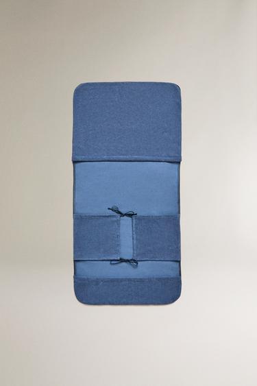GALETTE DE CHAISE SERVIETTE PLAGE - Bleu moyen de Zara - Image 3