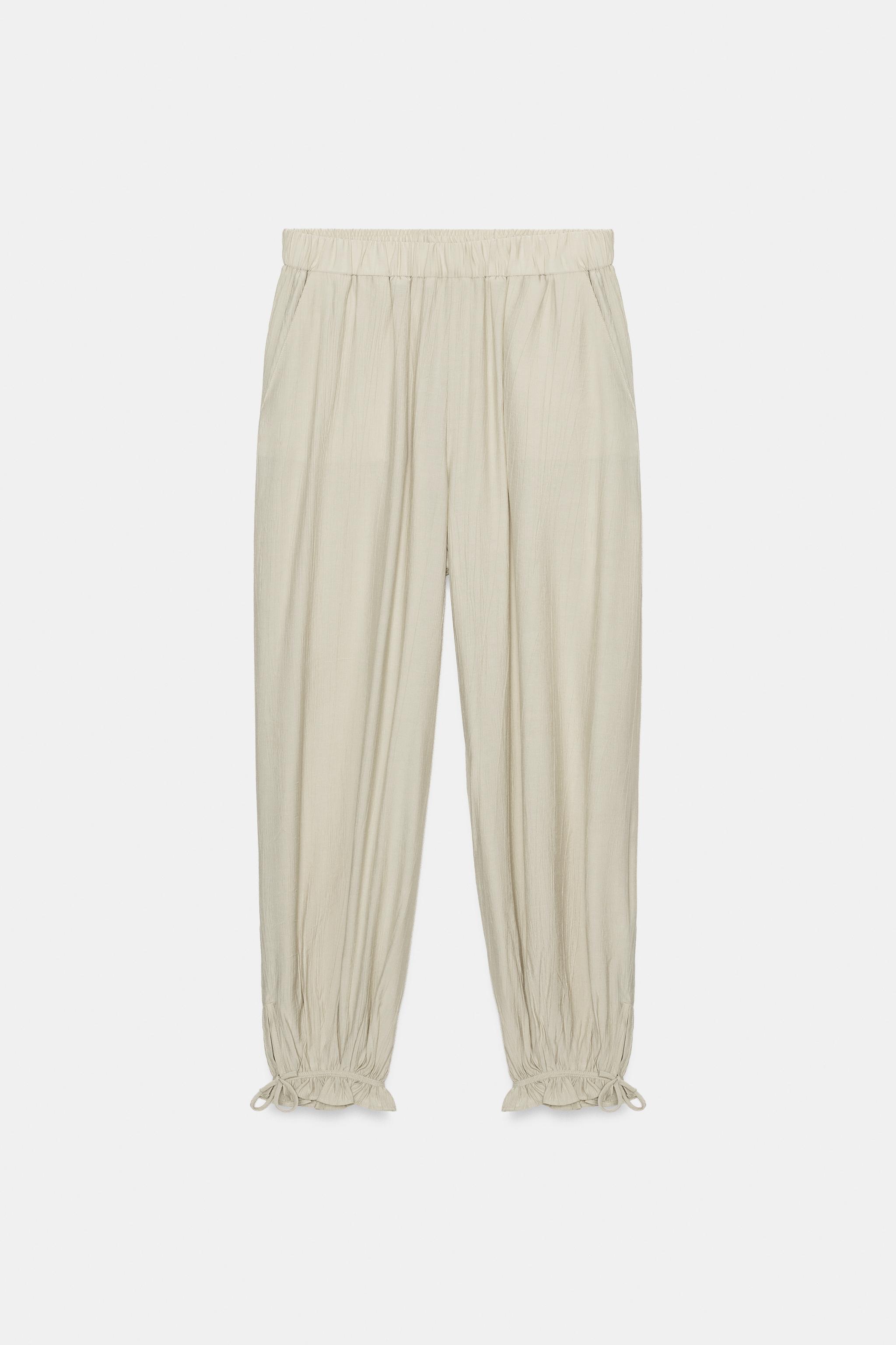 ELASTIC WAIST PANTS