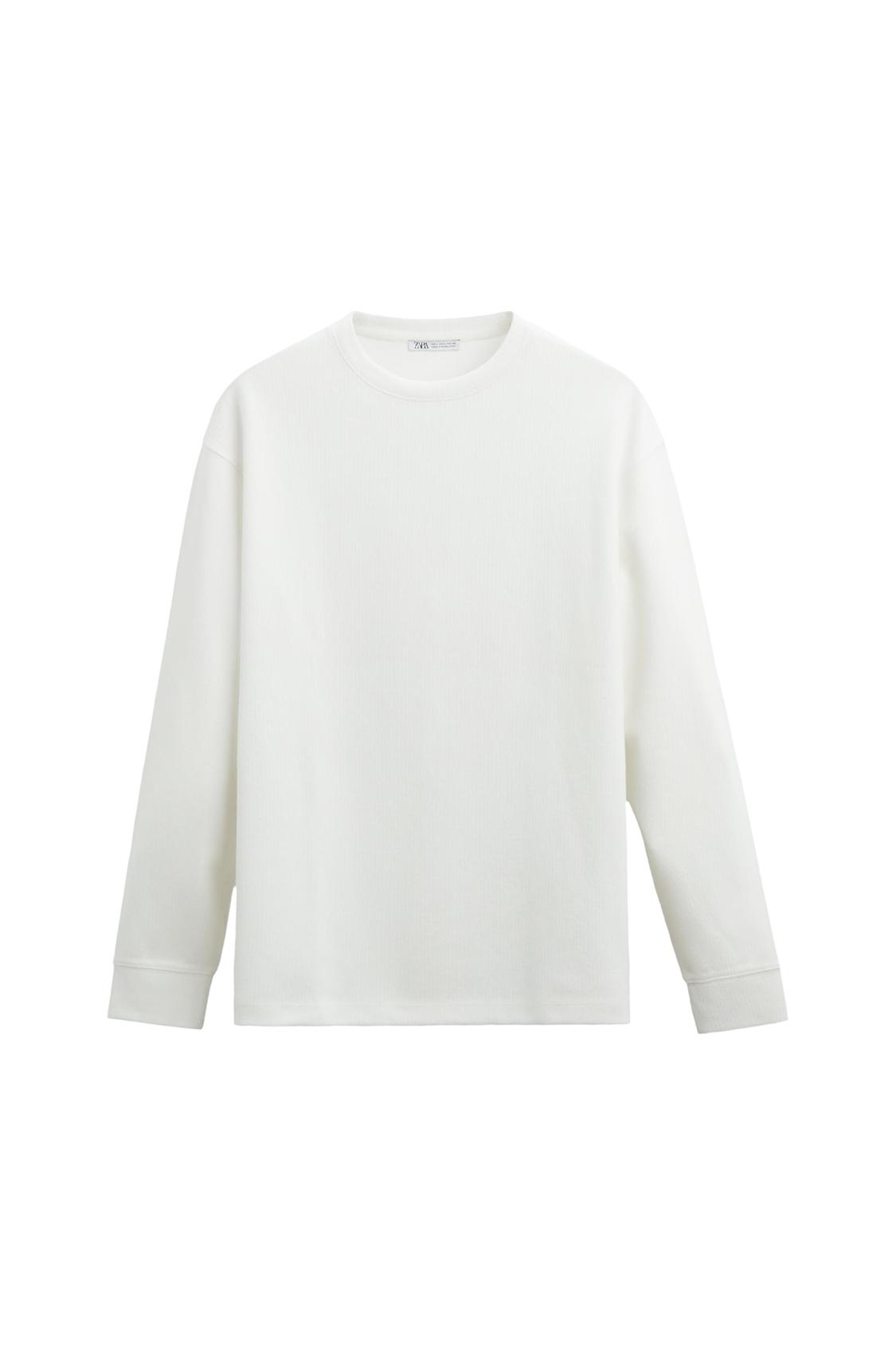 RIBBED BRUSHED T-SHIRT - Image 4
