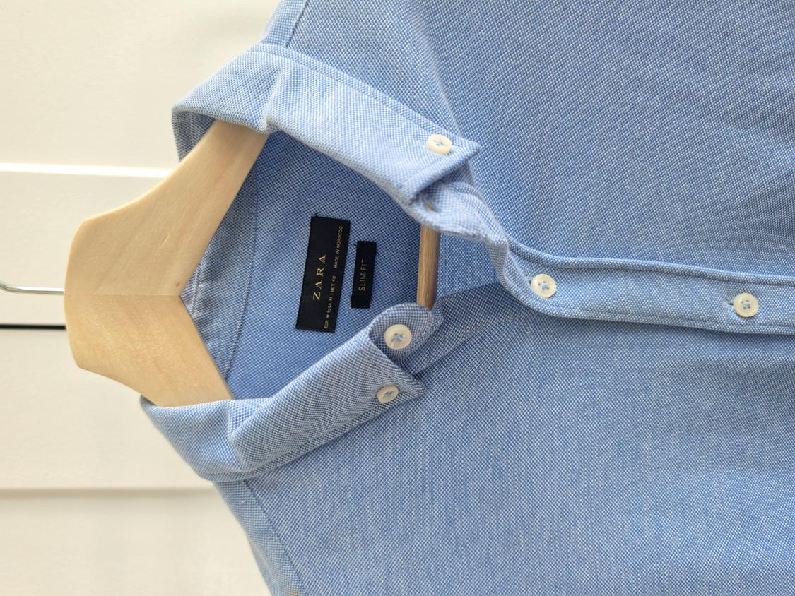 TEXTURED WEAVE PIQUÉ SHIRT - Image 2