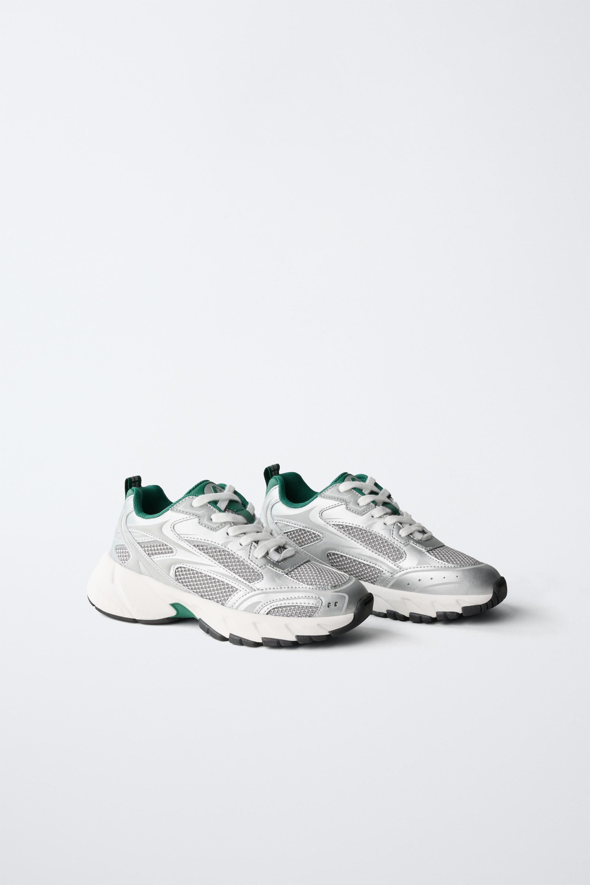 MESH SNEAKERS - White | ZARA United States