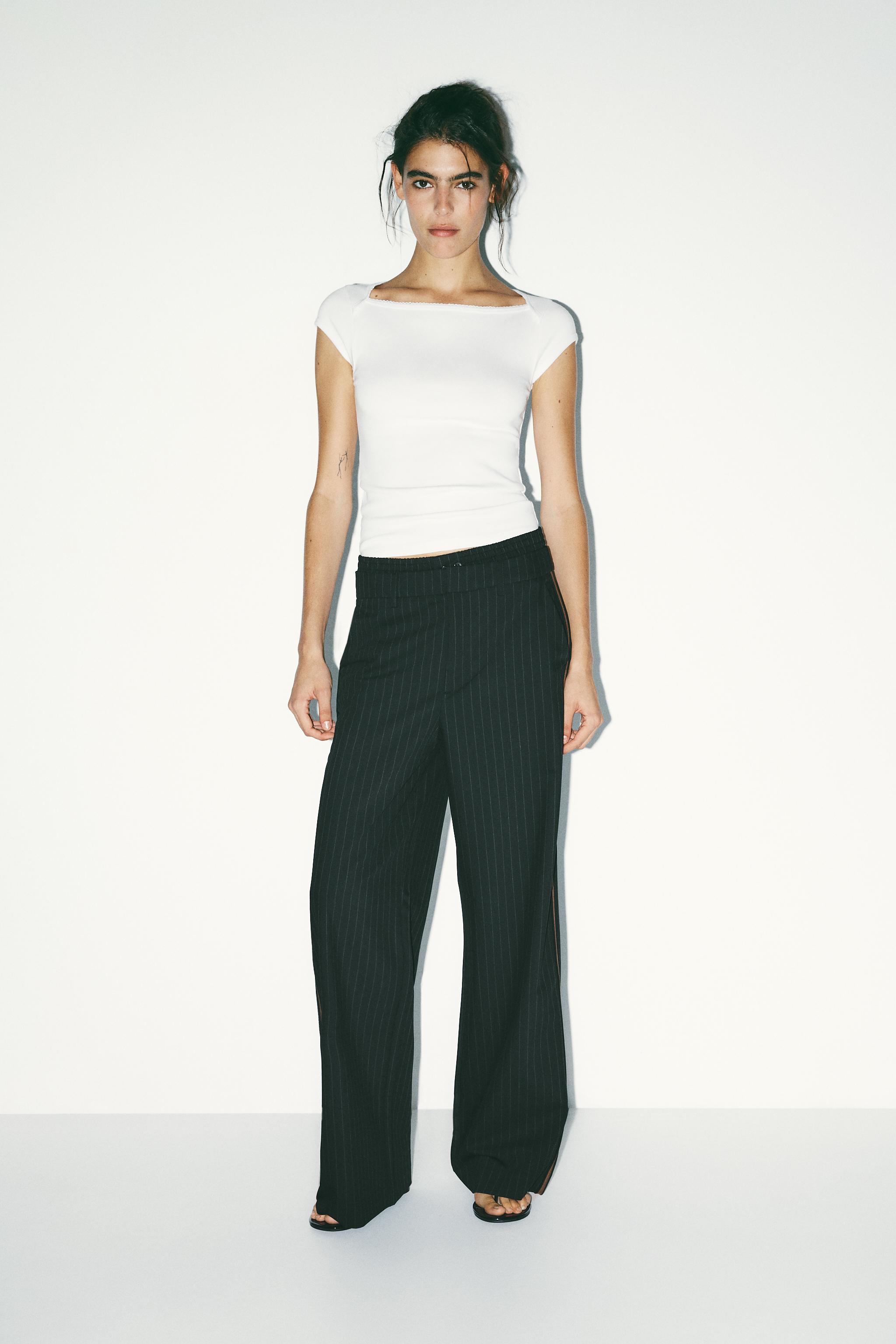 CALÇA BOXER LISTRA DIPLOMÁTICA - Azul | ZARA Brasil