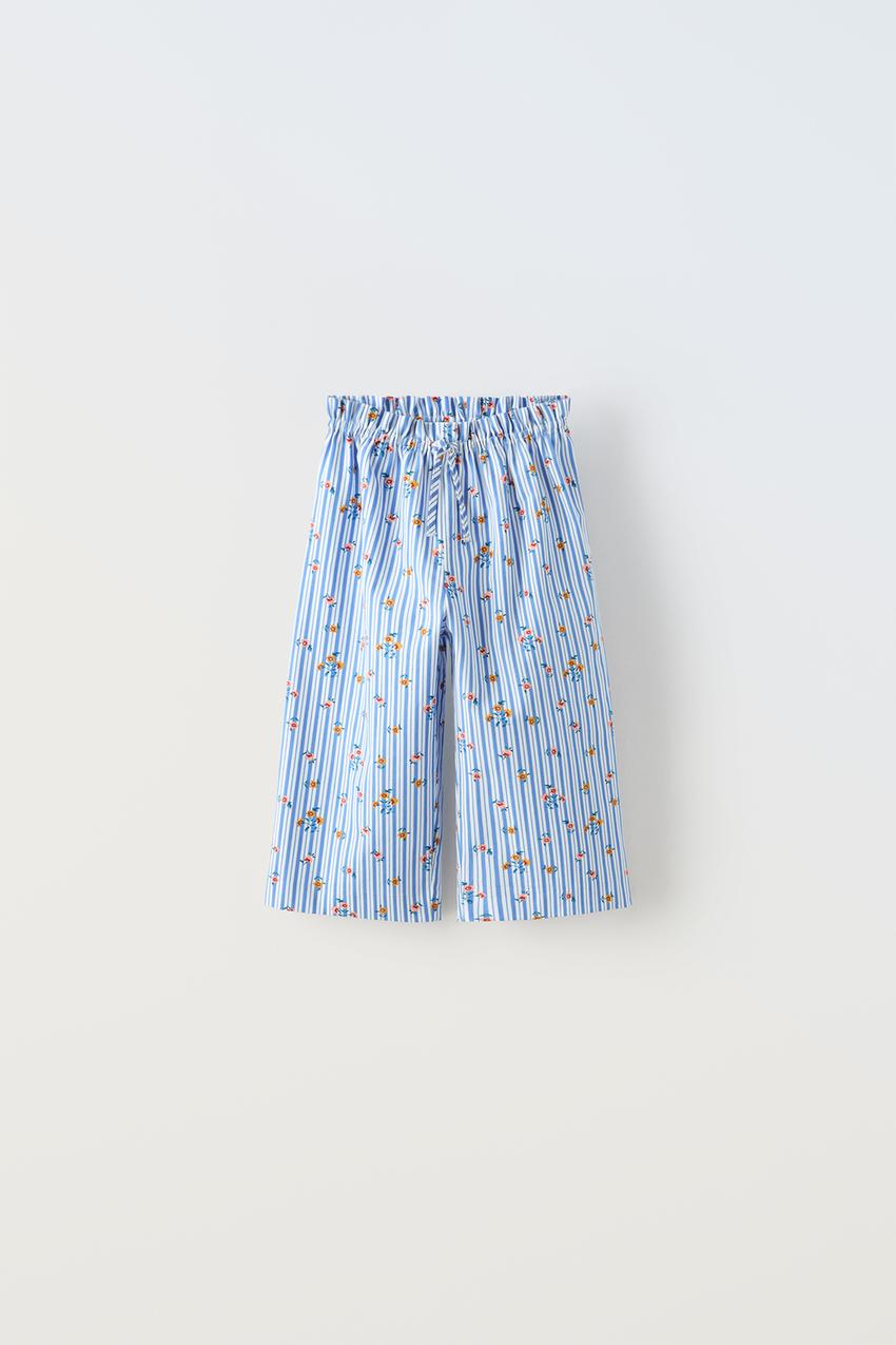 Zara Floral & Printed Pants for Women