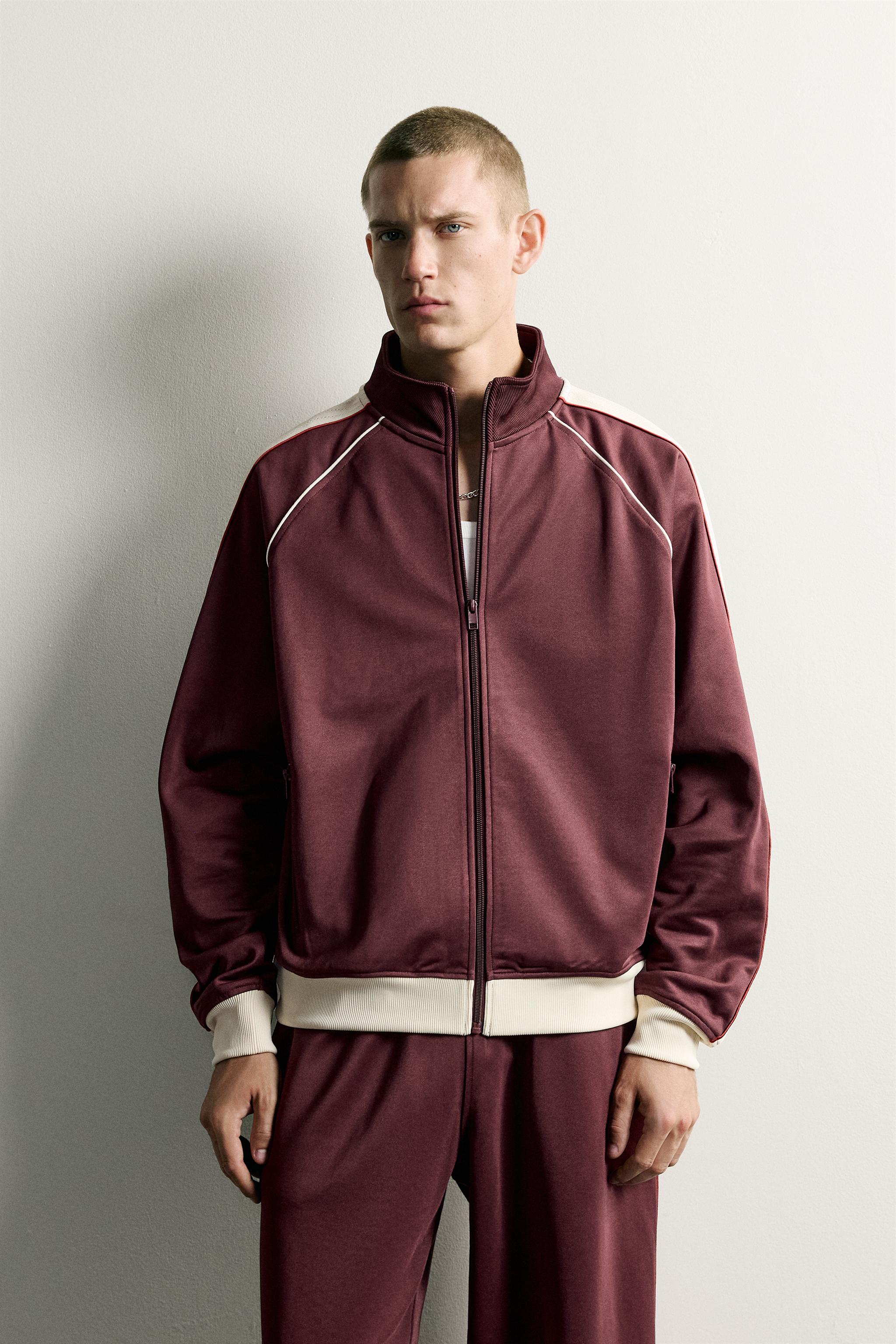 RETRO CONTRAST TRACK JACKET