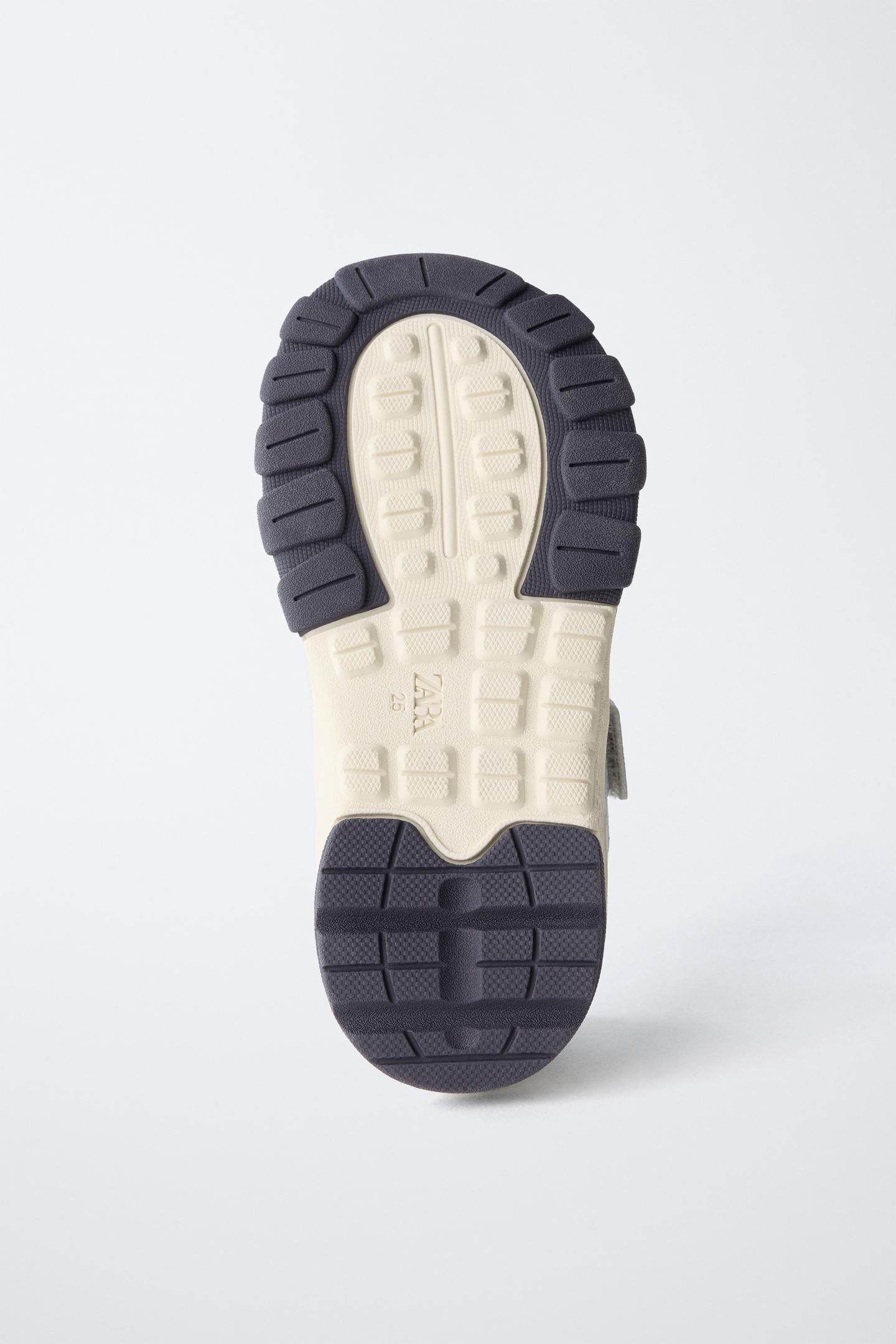 Детские кроссовки Zara Barefoot, цвет: Серебряный — фото 8