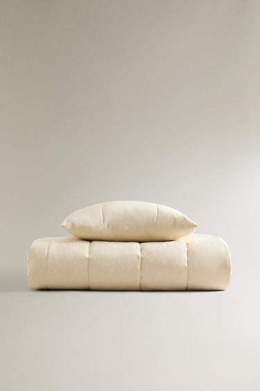 NYLON PADDED QUILT - Vanilla by Zara - Image 0