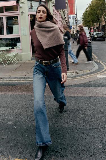 Z1975 YÜKSEK BEL LOOSE FIT GENİŞ PAÇA JEAN