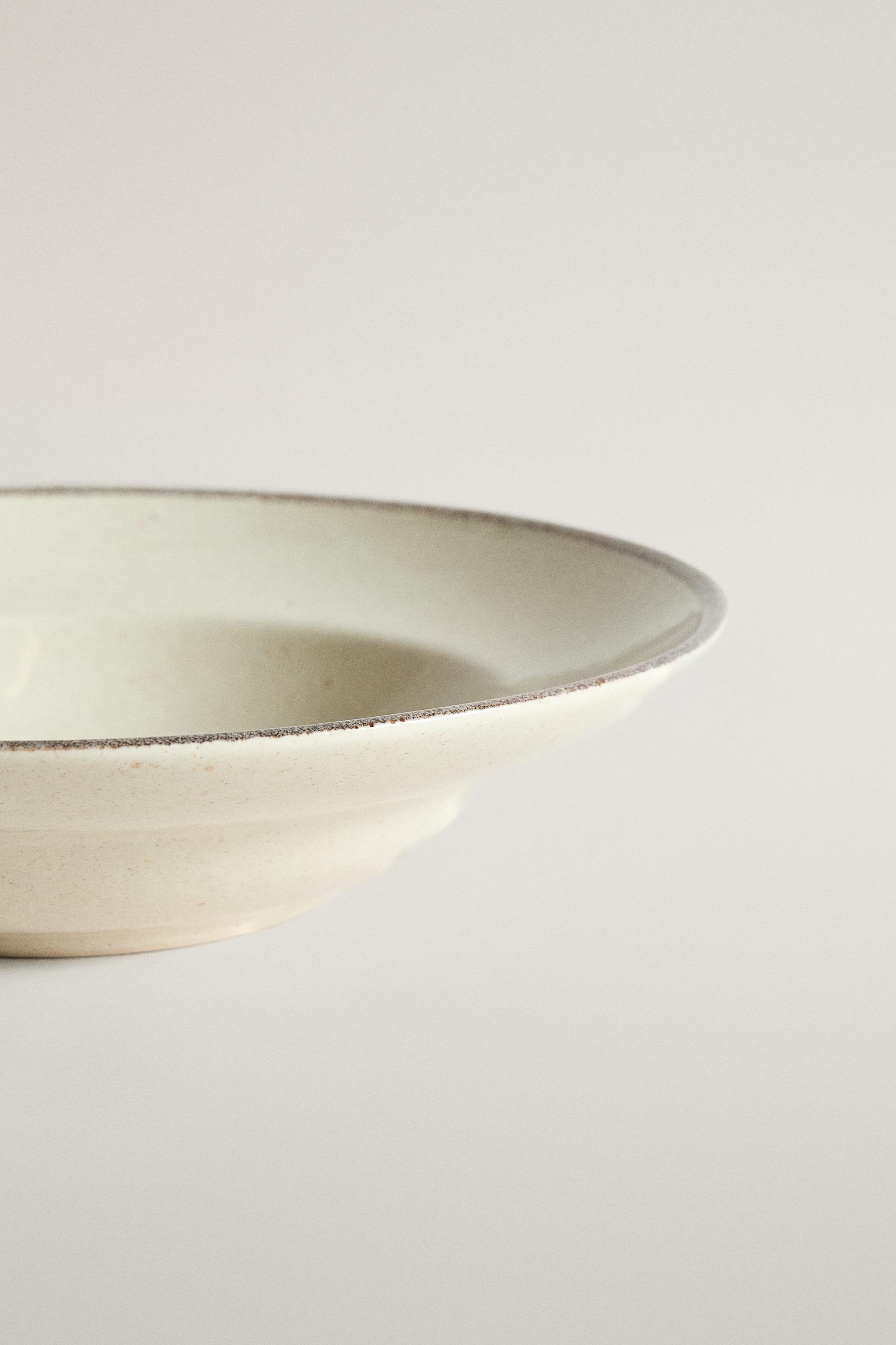 STONEWARE PASTA BOWL