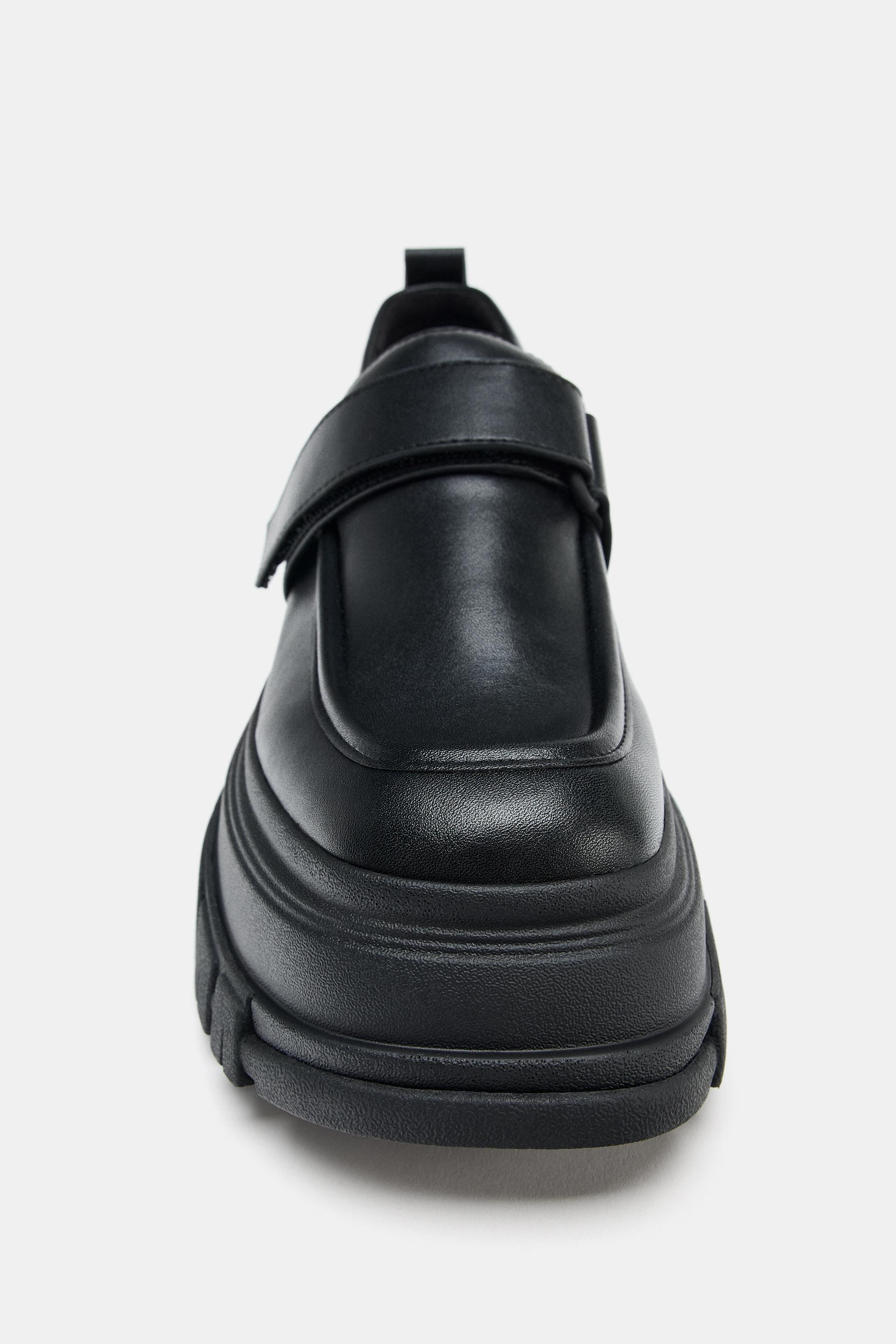 プラットフォームローファー - ブラック | ZARA Japan / 日本