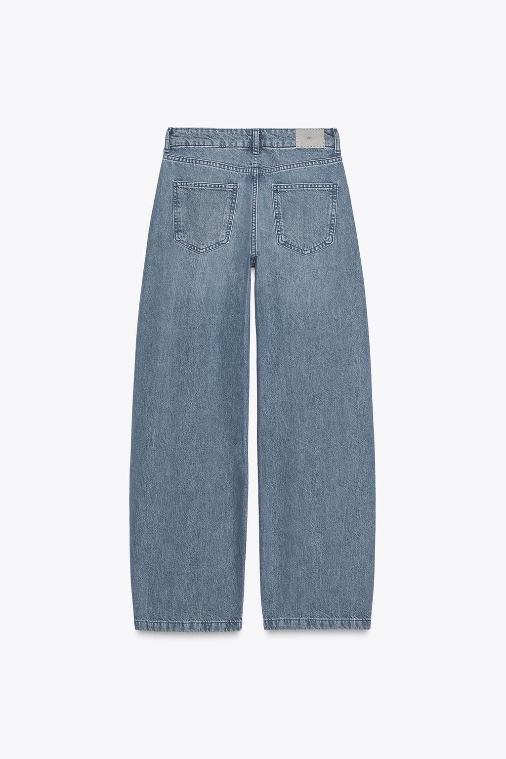 MID-RISE BAGGY JEANS