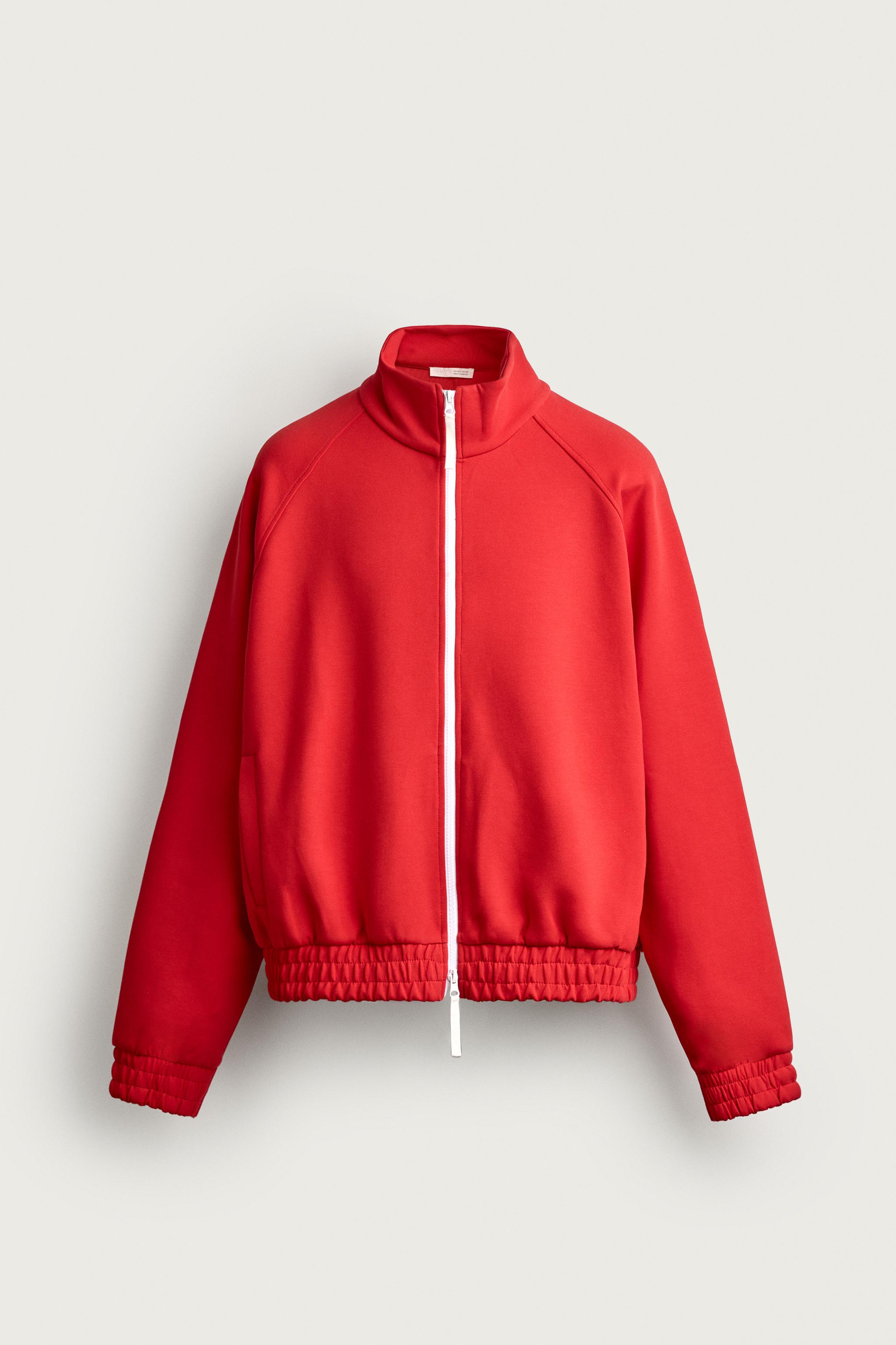 SUDADERA CHÁNDAL CREMALLERA CONTRASTE