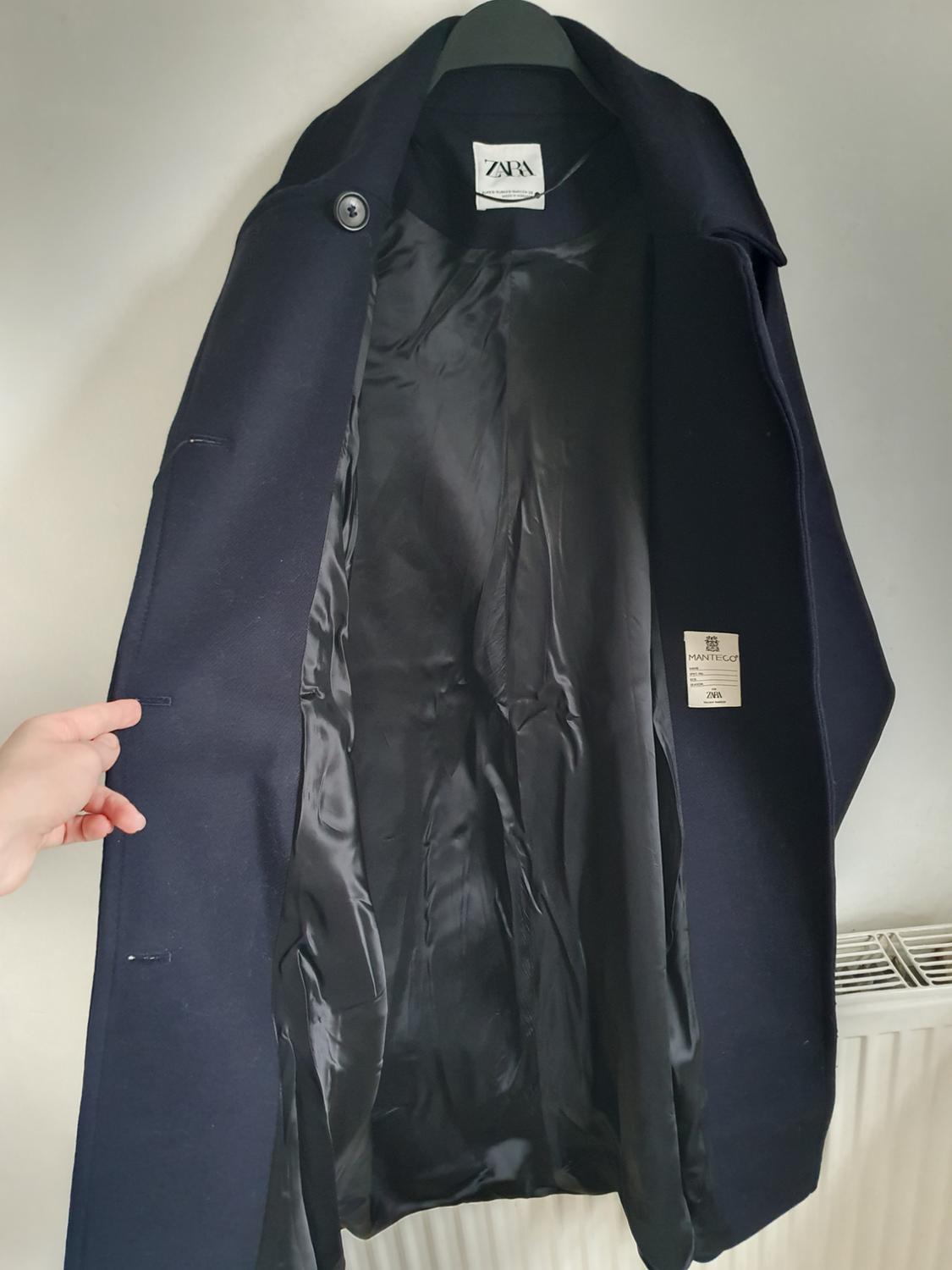 MANTECO WOOL BLEND OVERSIZE COAT ZW COLLECTION - Image 8