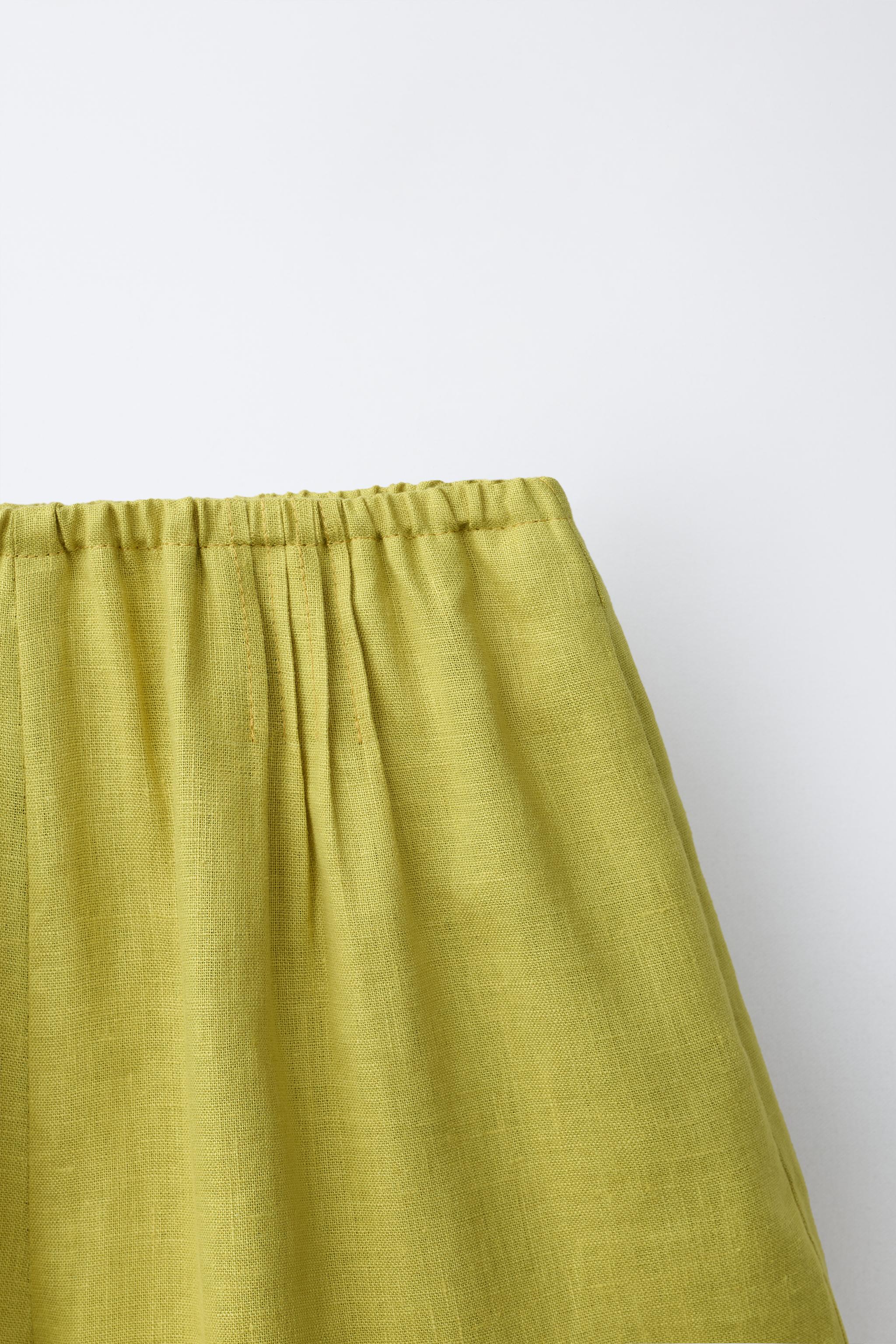 100% LINEN SHORTS