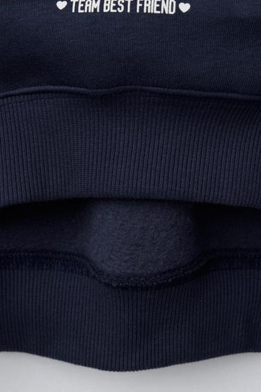 HELLO KITTY © SANRIO JOGGING HOODIE - Navy blue by Zara - Image 3