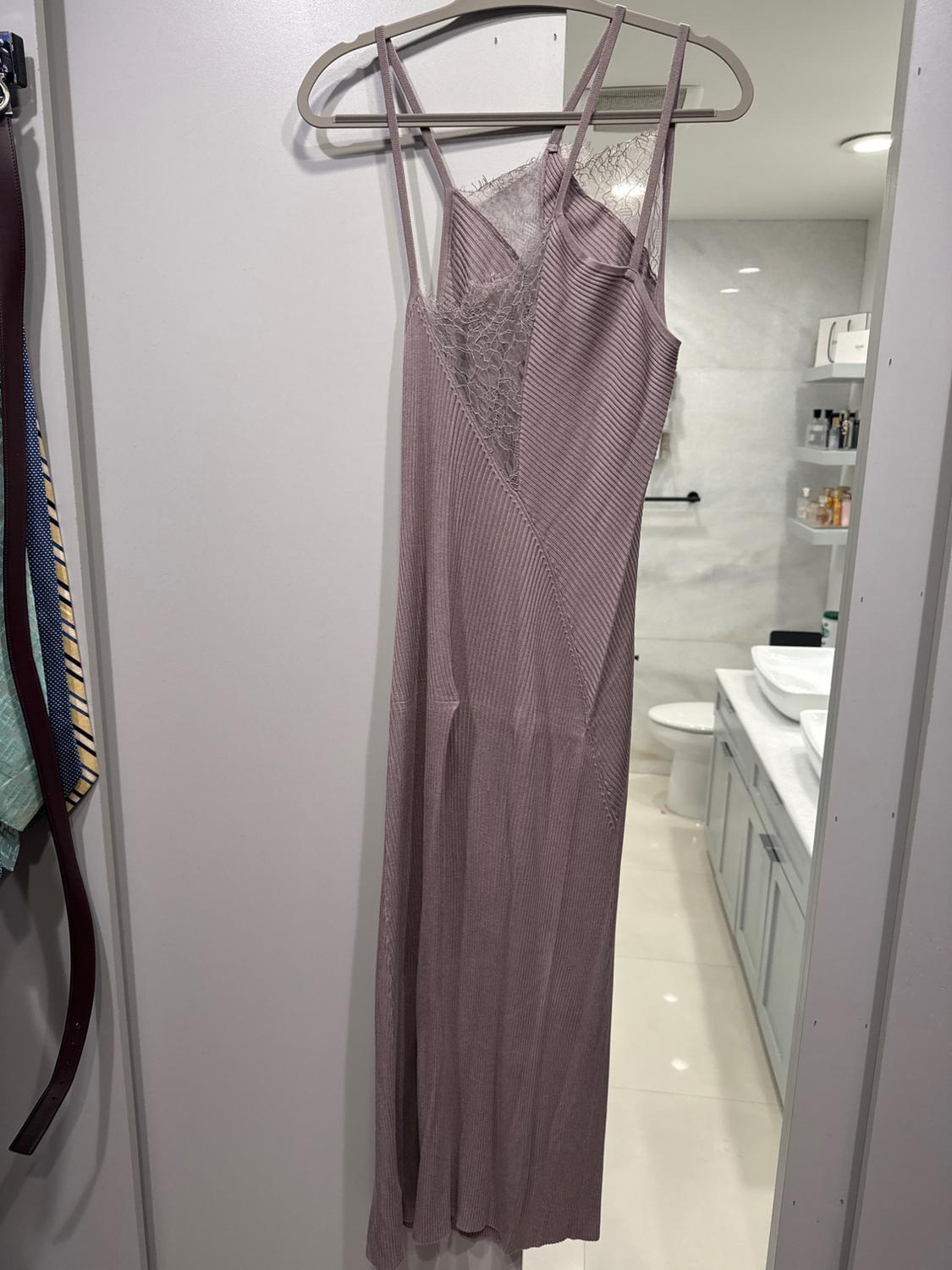 COMBINATION KNIT SLIP DRESS - Image 2