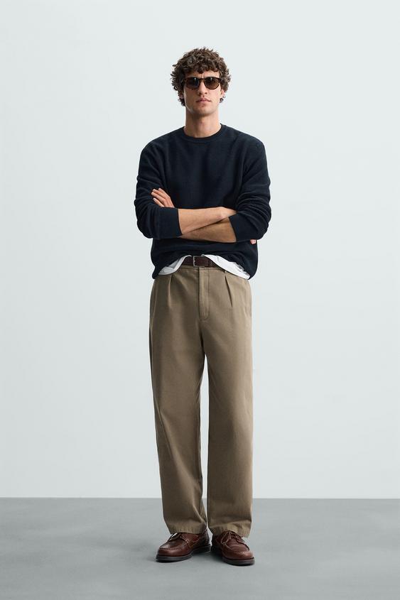 JERSEY REGULAR FIT ESTRUCTURA - Marino de Zara - Imagen 0
