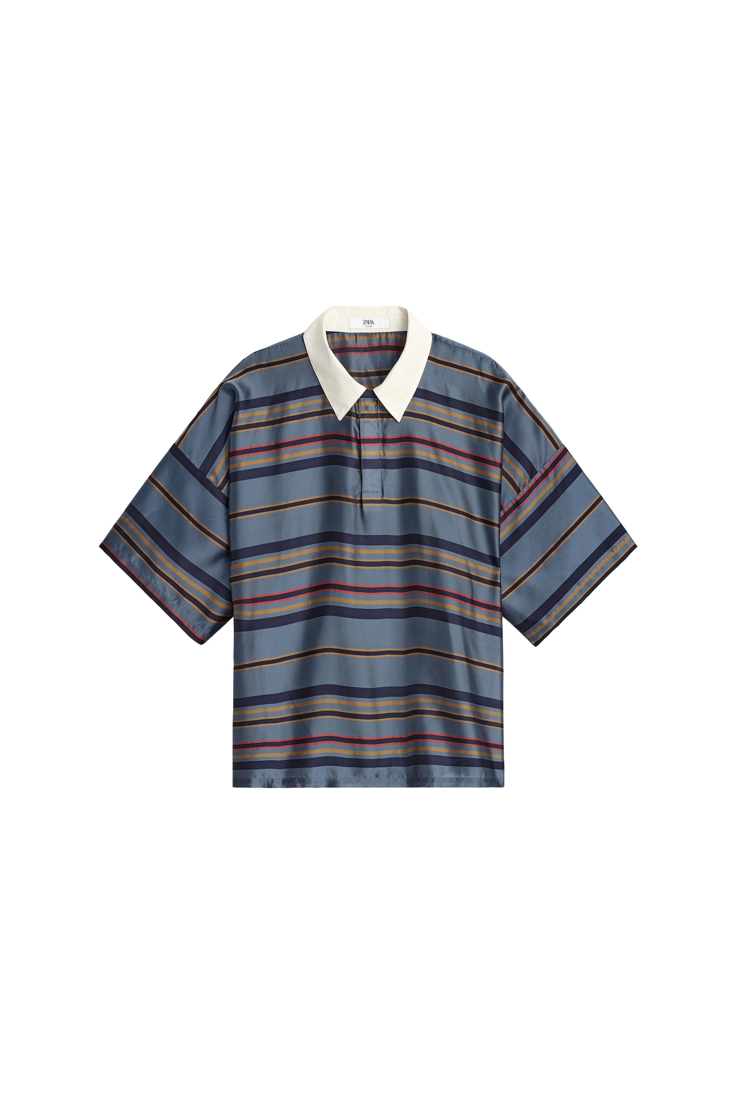 ストライプポロシャツ | メンズ | ZARA 日本