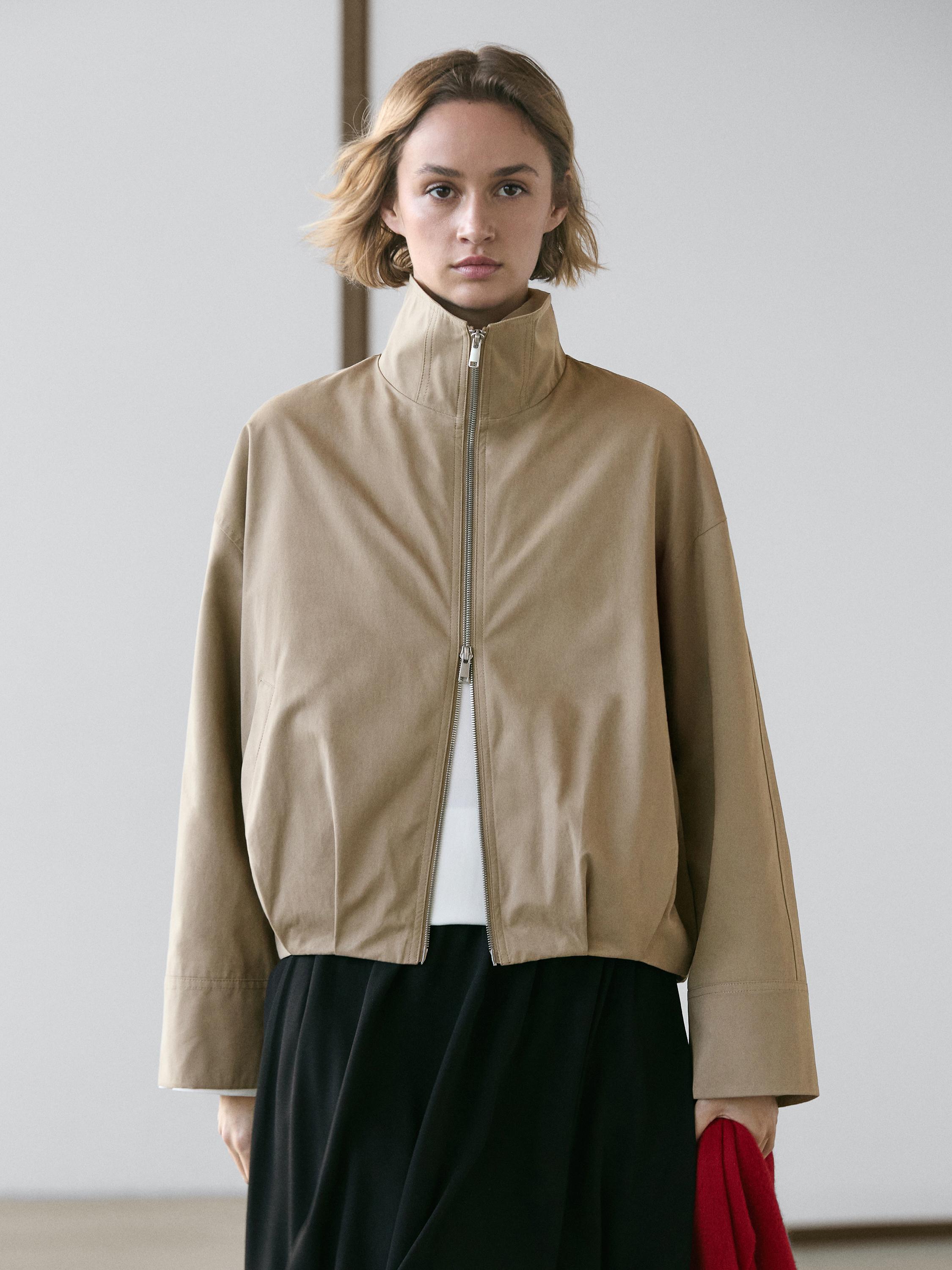 Veste bomber coton
