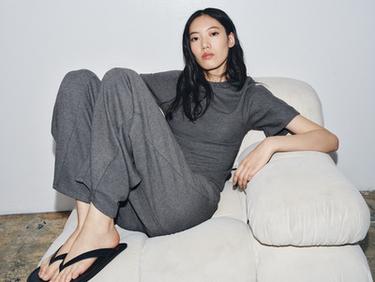 ВТAЛЕН МЕК ТОП - Сив мергел от Zara