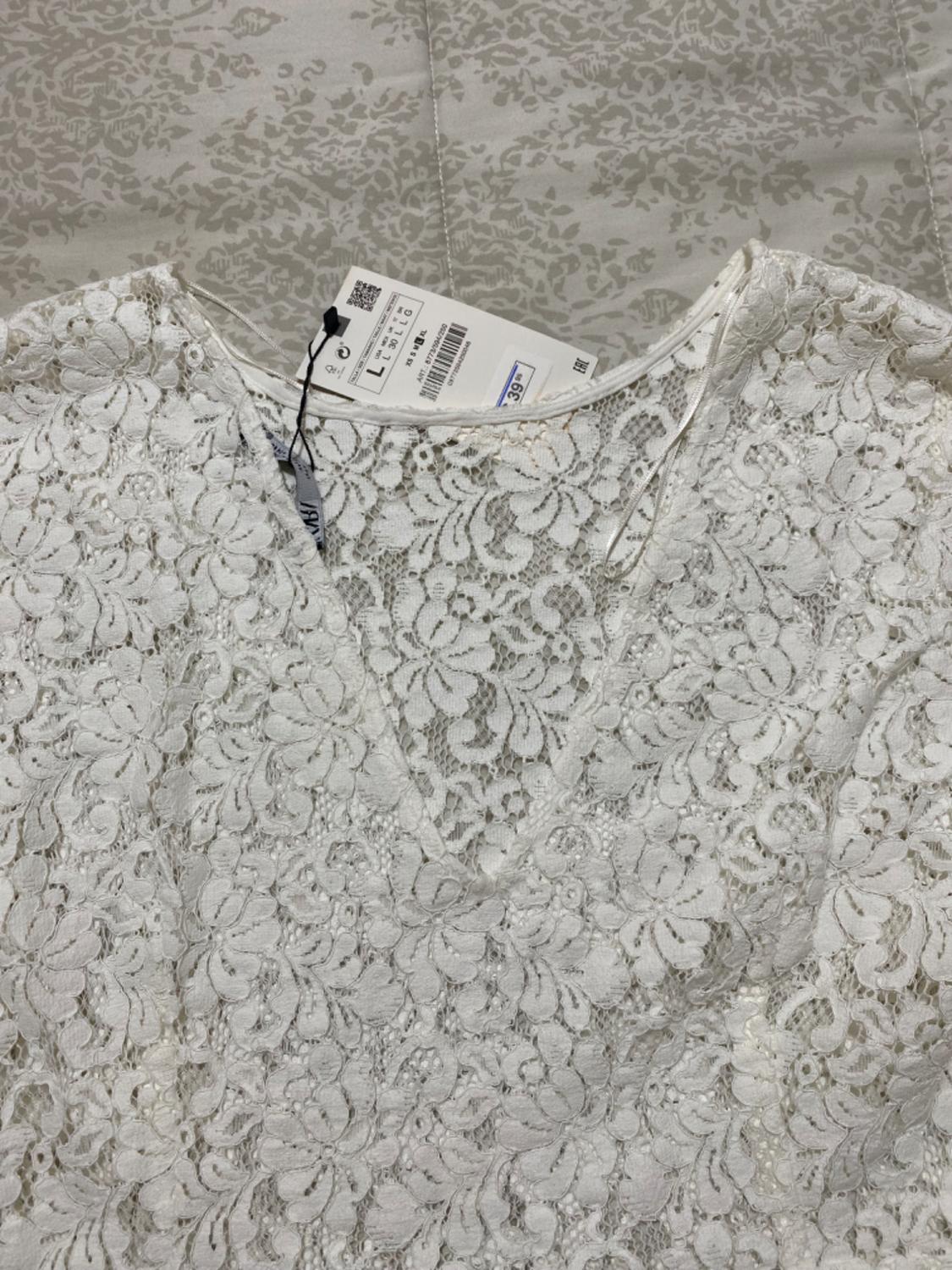 LACE PEPLUM TOP - Image 5