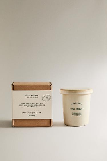 (170 G) ROSE MUGUET SCENTED CANDLE - Pink | ZARA United States