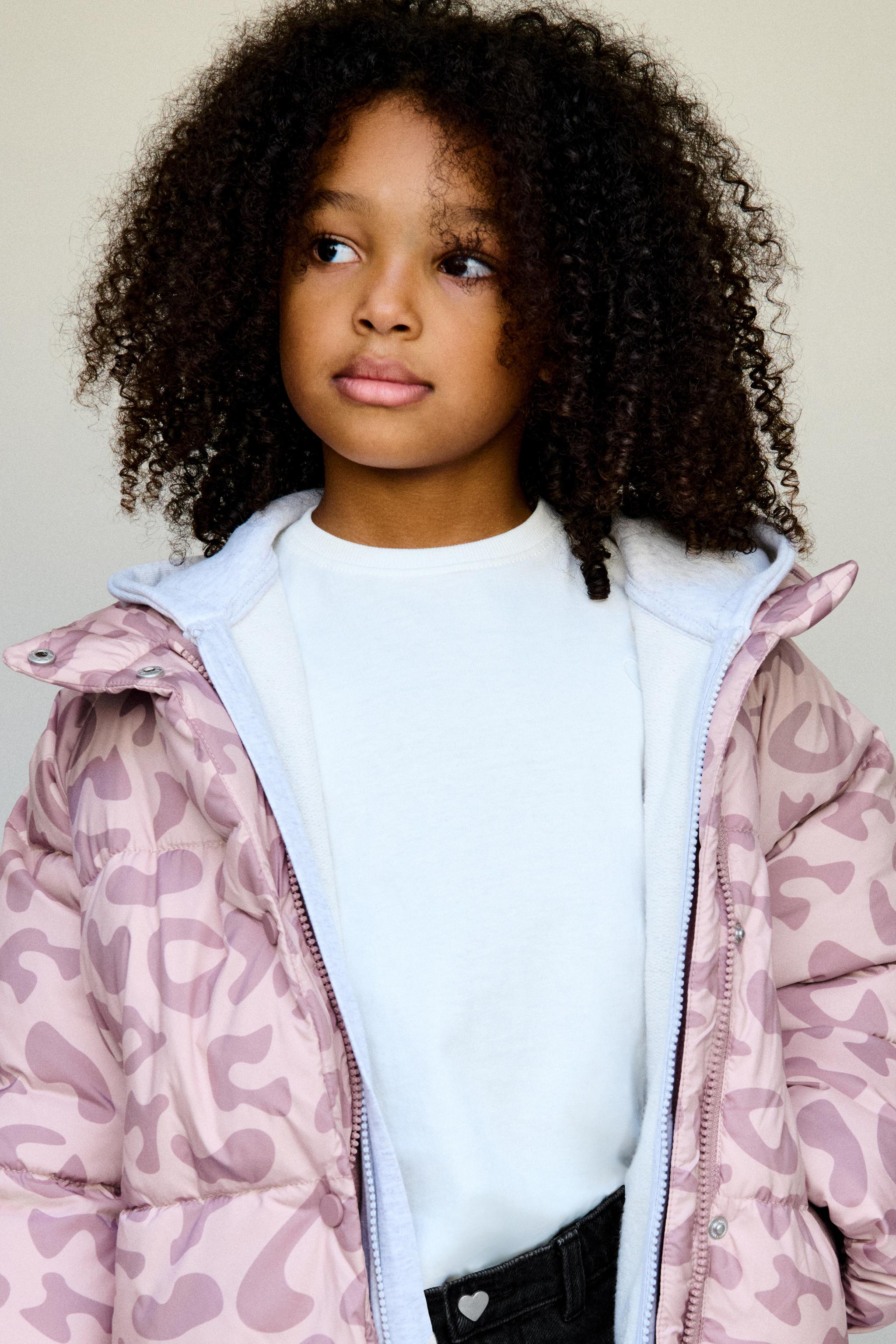 ANIMAL PRINT WATER REPELLENT COAT