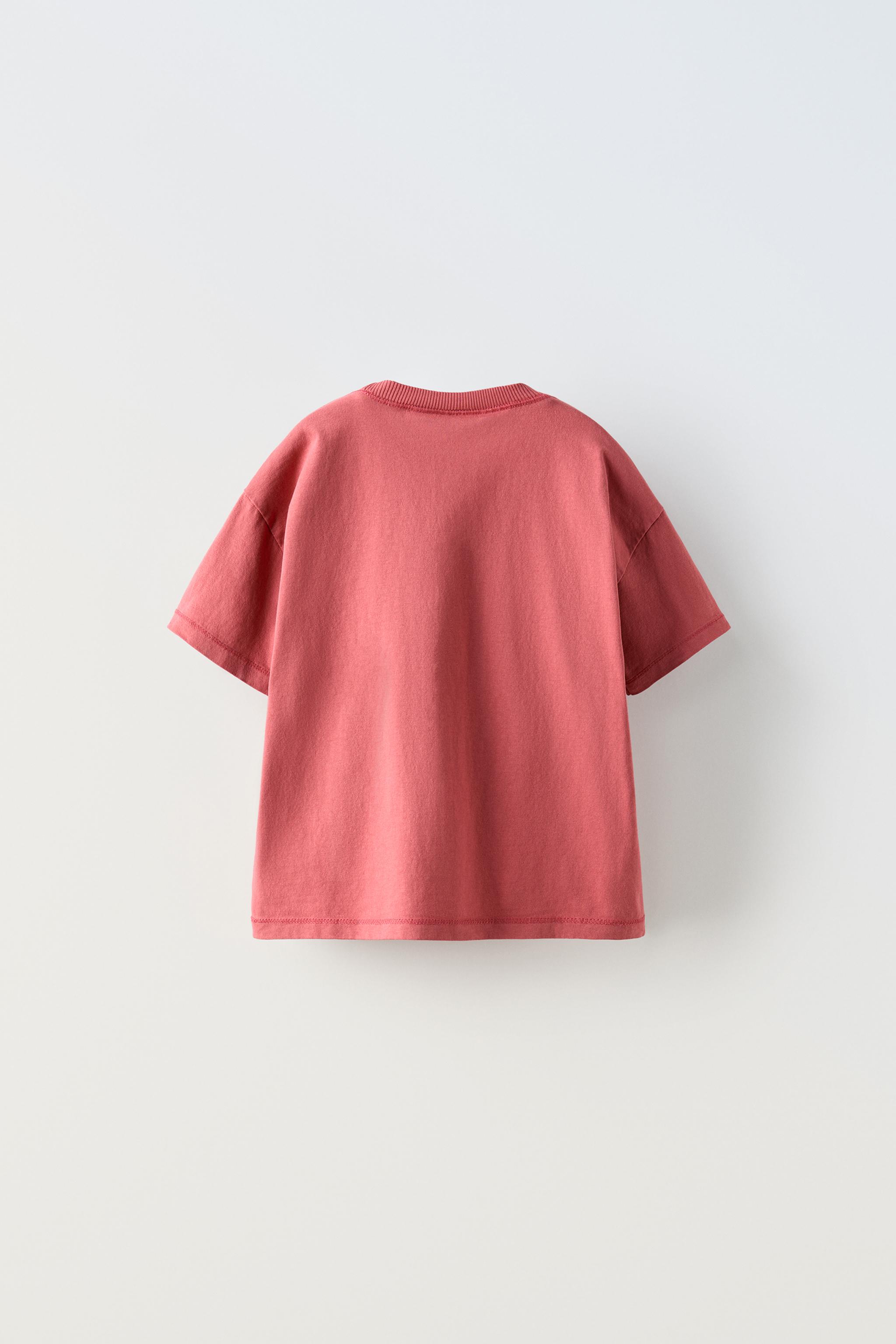 INSIDE OUT © DISNEY キャラクター Tシャツ - ストロングレッド | ZARA Japan / 日本