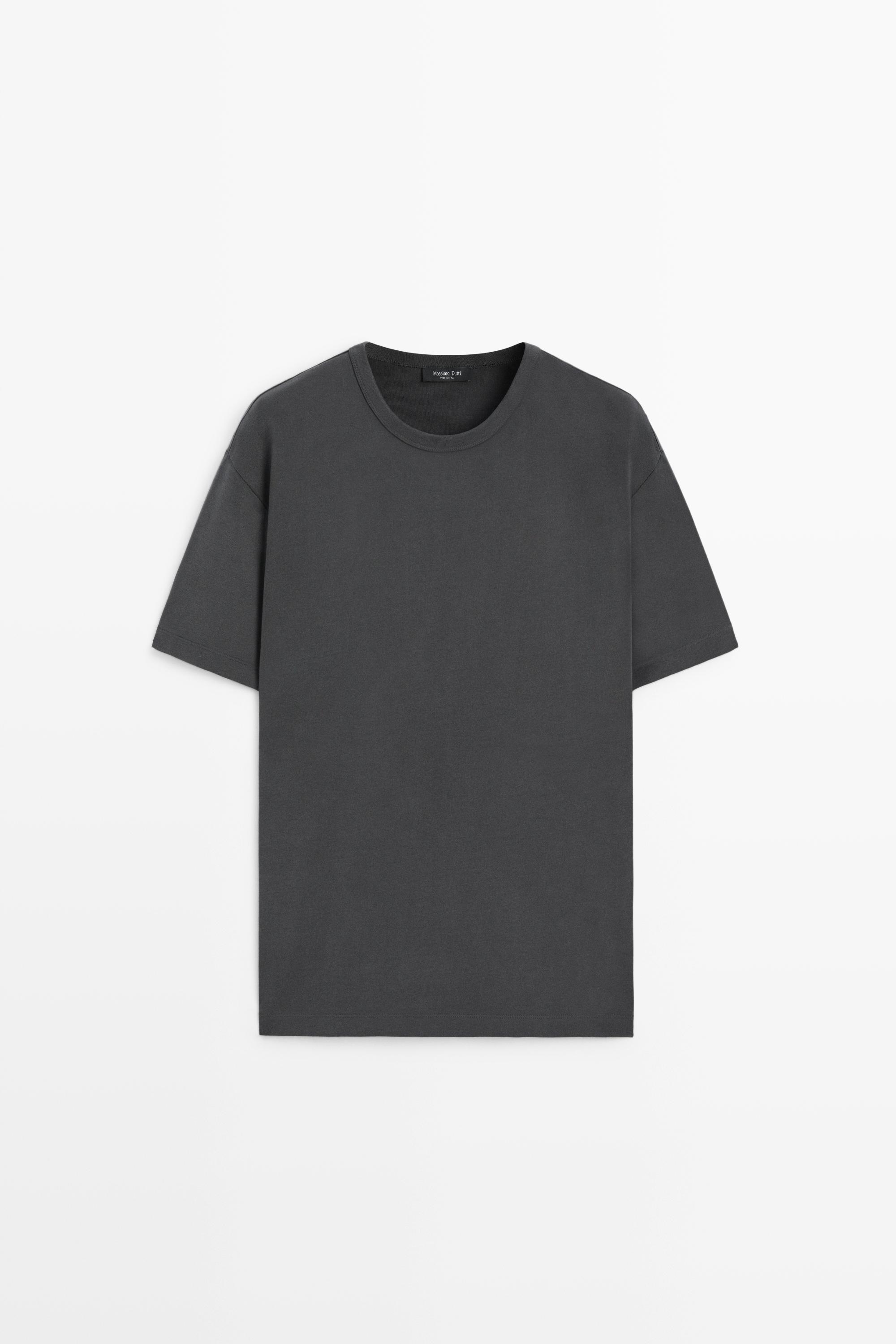 100% cotton boxy short sleeve T-shirt
