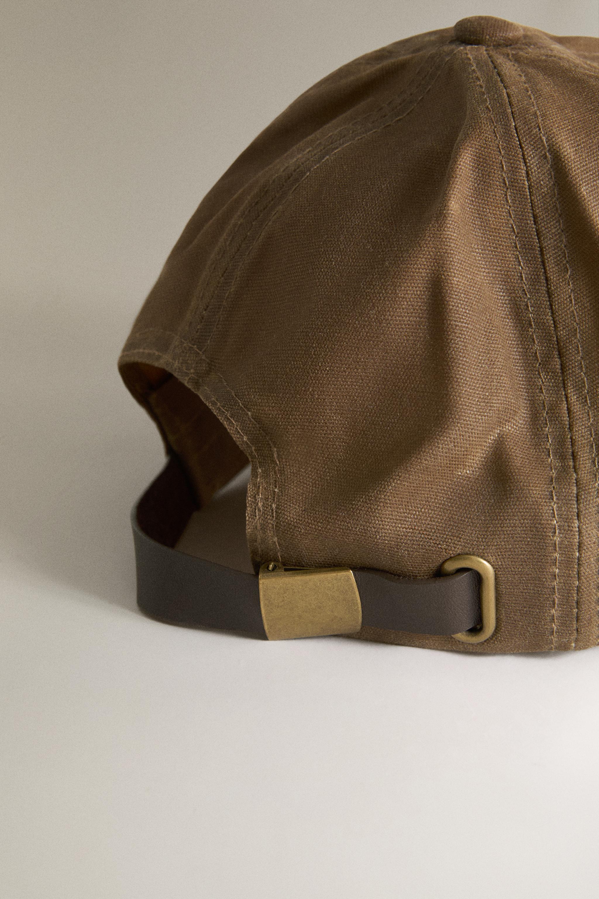 WAXED COTTON CAP