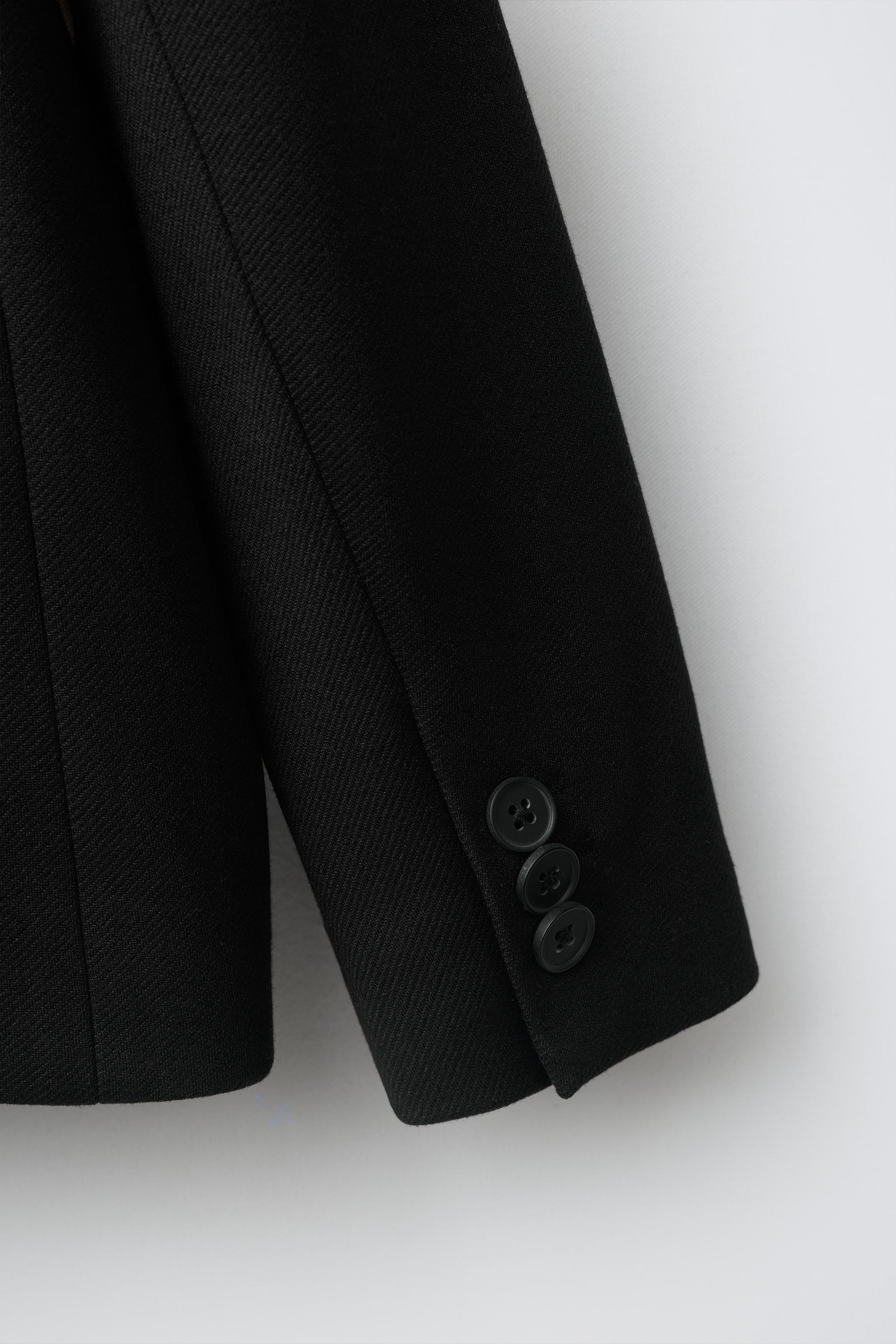 Детские пиджаки Zara SOLID SUIT BLAZER — фото 4