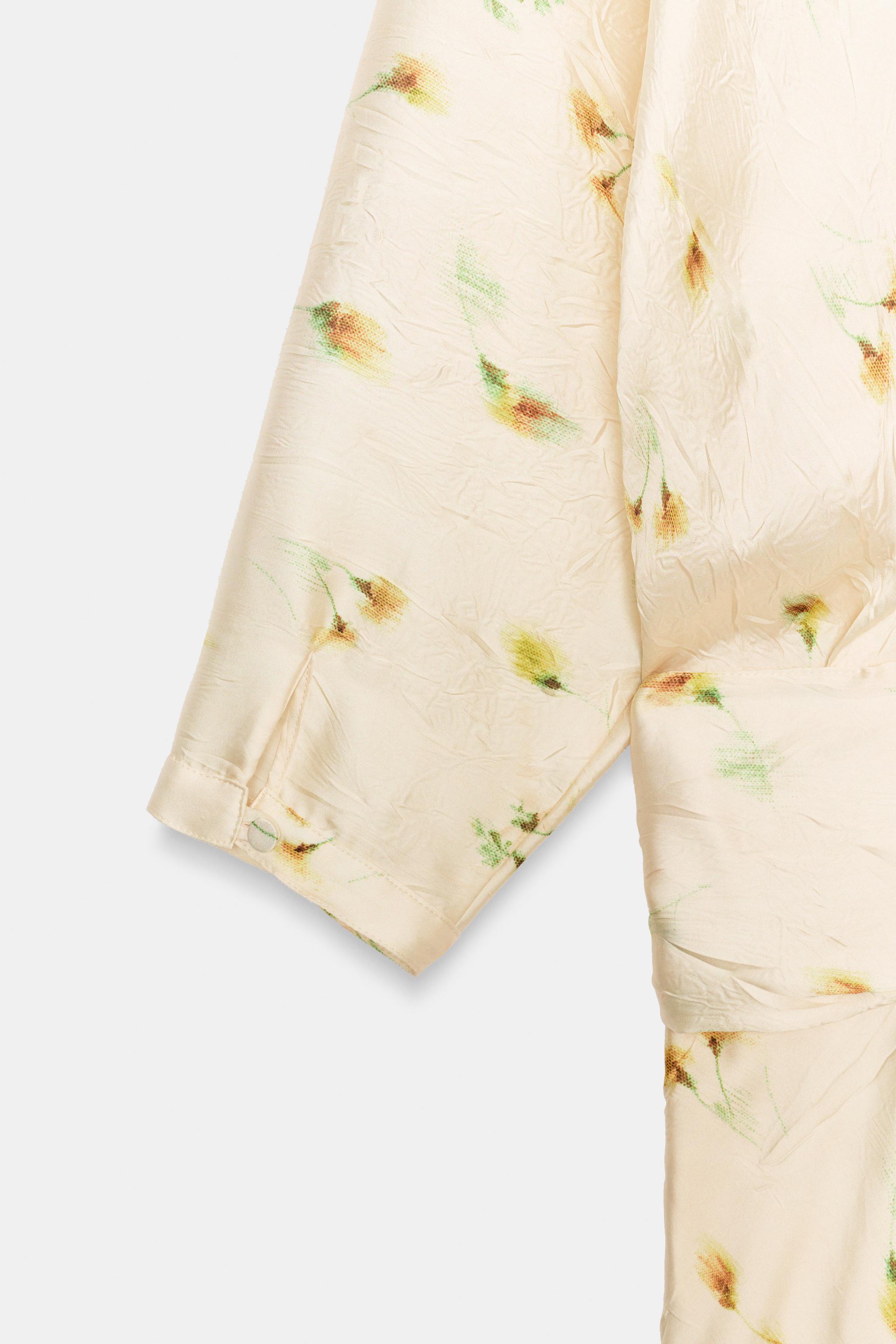 Женские платья Zara ZW COLLECTION PRINTED MAXI DRESS — фото 9