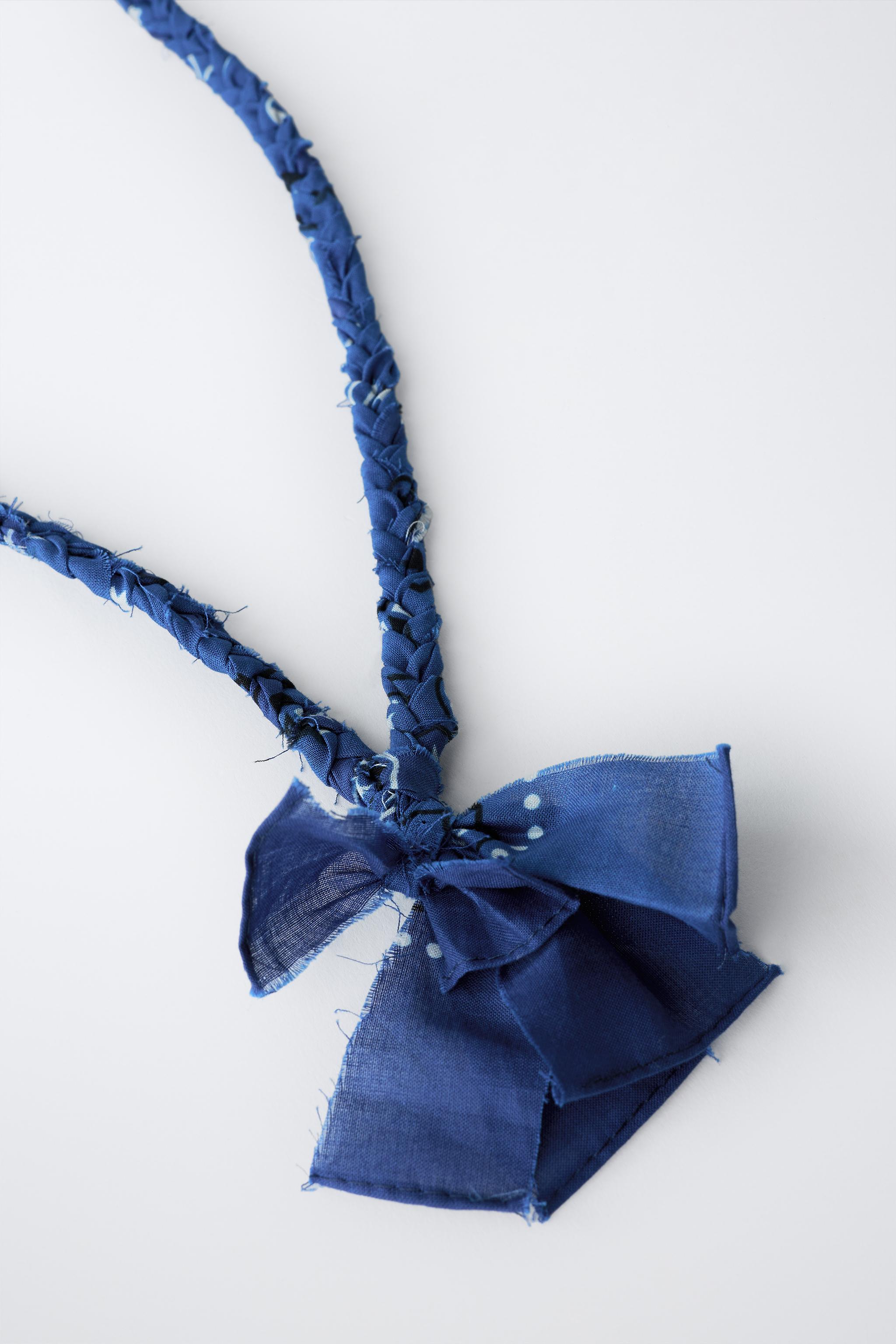 BRAIDED BANDANA NECKLACE