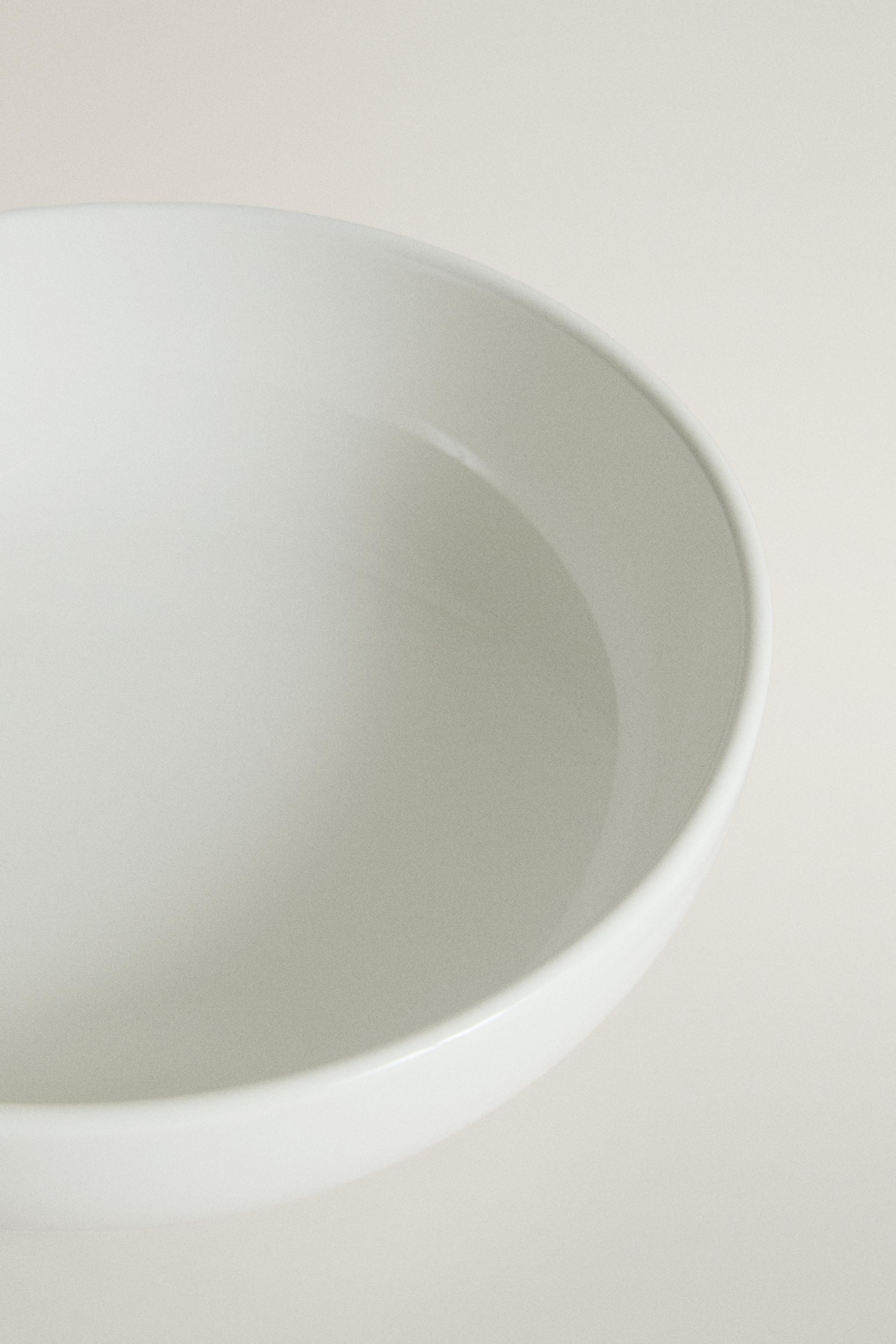 ASSIETTE CREUSE GRÈS