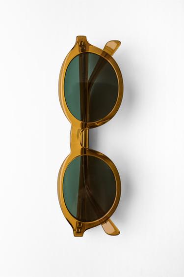 Zara Sarı - PREPPY OVAL GÜNEŞ GÖZLÜĞÜ